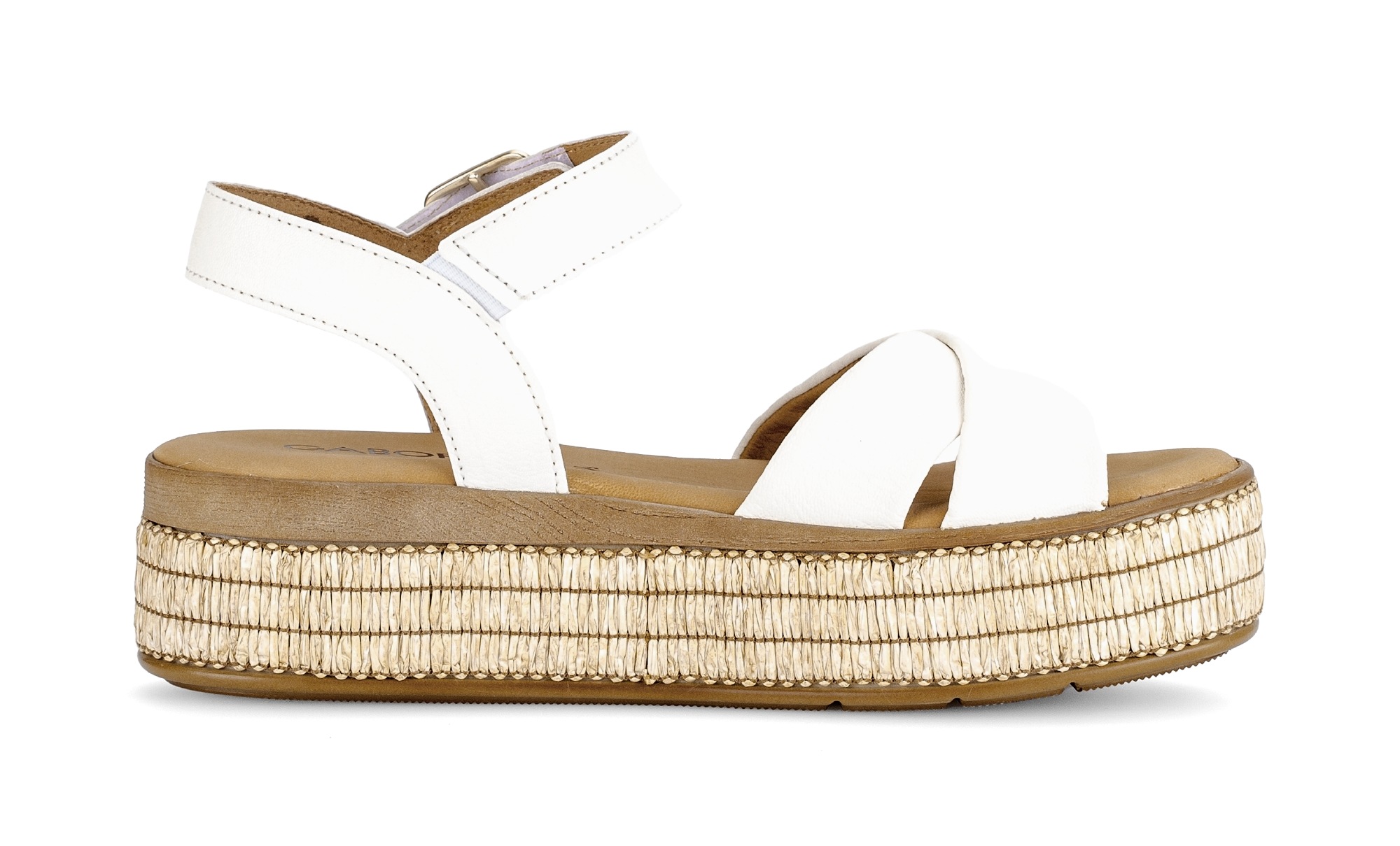 Gabor Sandalette  , Plateau, Sommerschuh, mit hochem Tragekomfort