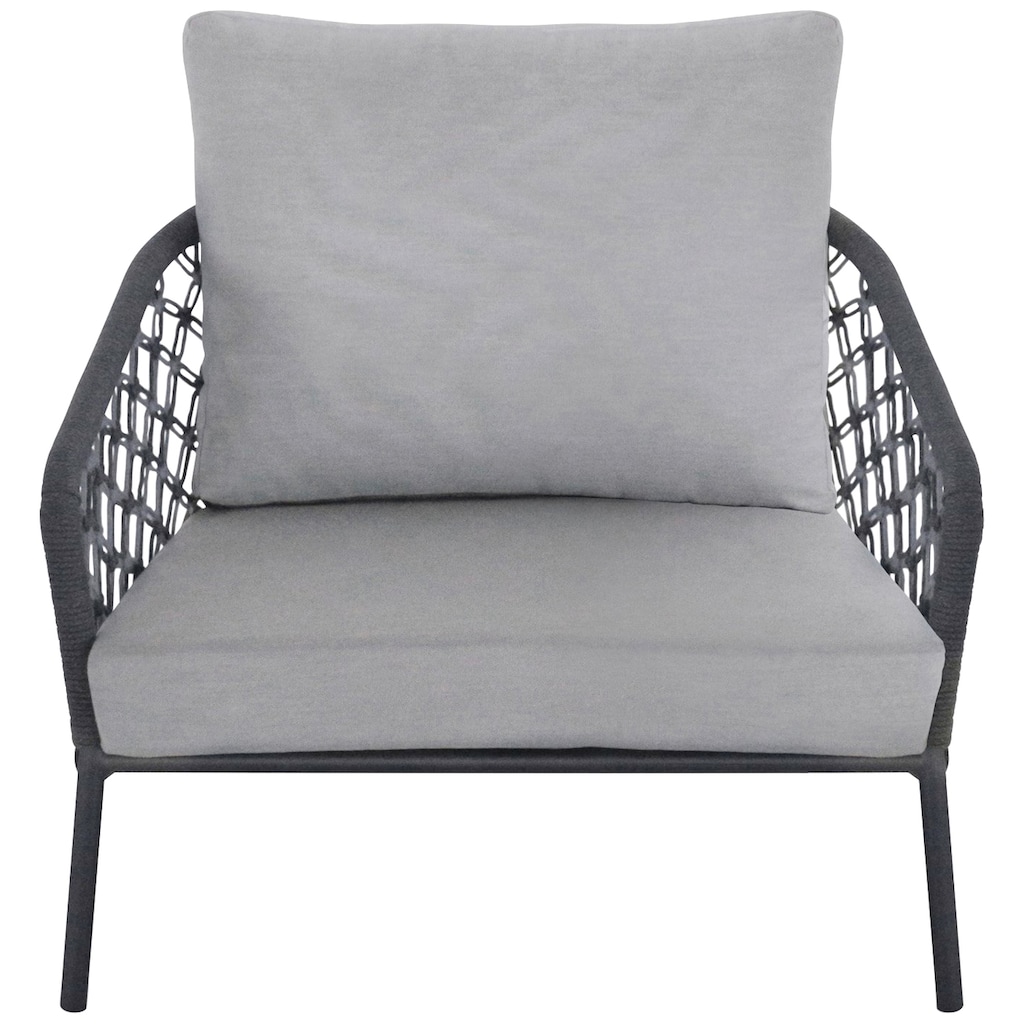 Best Loungesessel »Lounge Sessel Mali«, (1 St.), Aluminium, inkl. Auflage