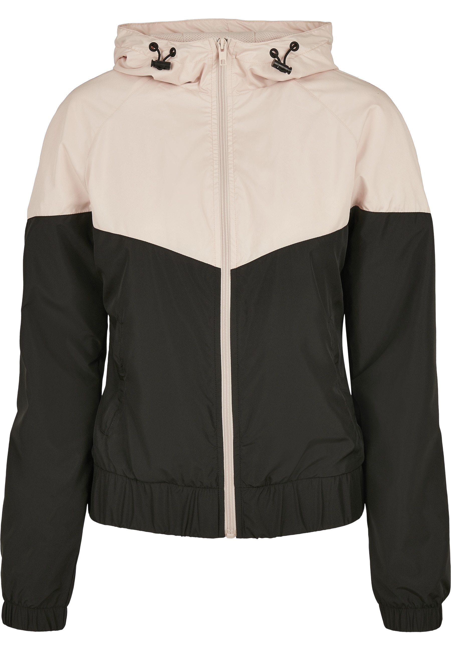 URBAN CLASSICS Anorak "Urban Classics Damen Ladies Arrow Windbreaker" 1 Stk günstig online kaufen