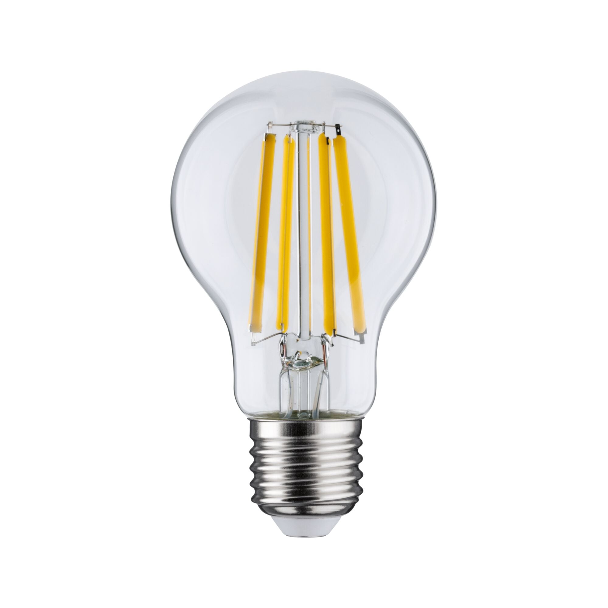 PAULMANN LED-Leuchtmittel "Eco-Line AGL 840lm 4,5W 3000K dim klar 230V", Energieeffizienz: B (A-G), transparent, L:10,5cm Ø:6cm, Leuchtmittel