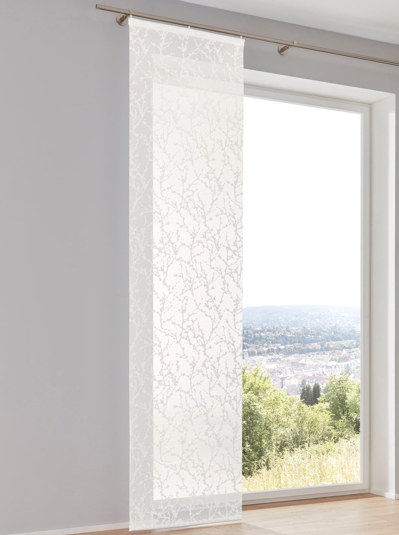 heine home Schiebegardine Klettband 1 Stk. tlg. günstig online kaufen