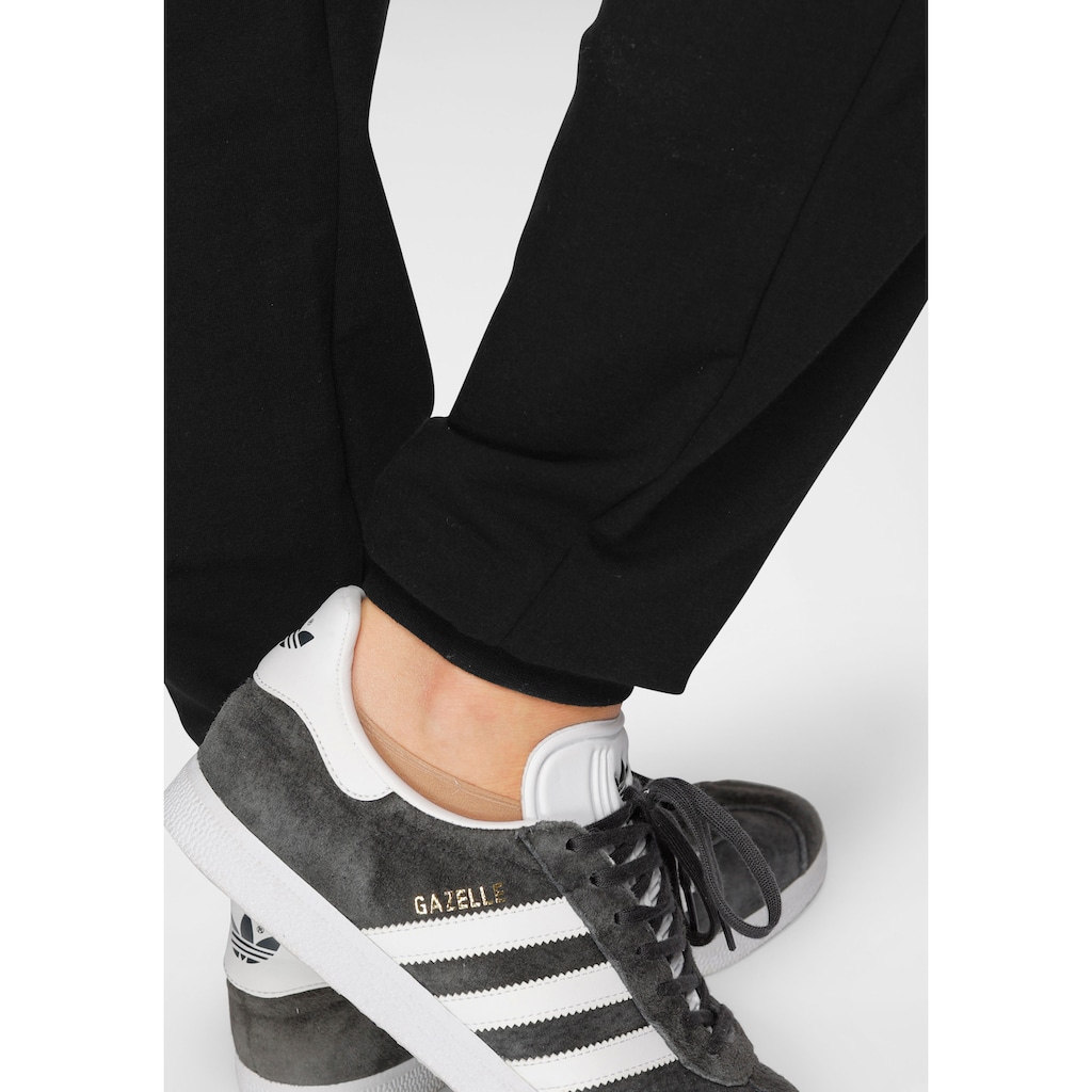 Neun Monate Umstandssweathose »Sweatshose mit Bund«, mit breitem Rippenbündchen