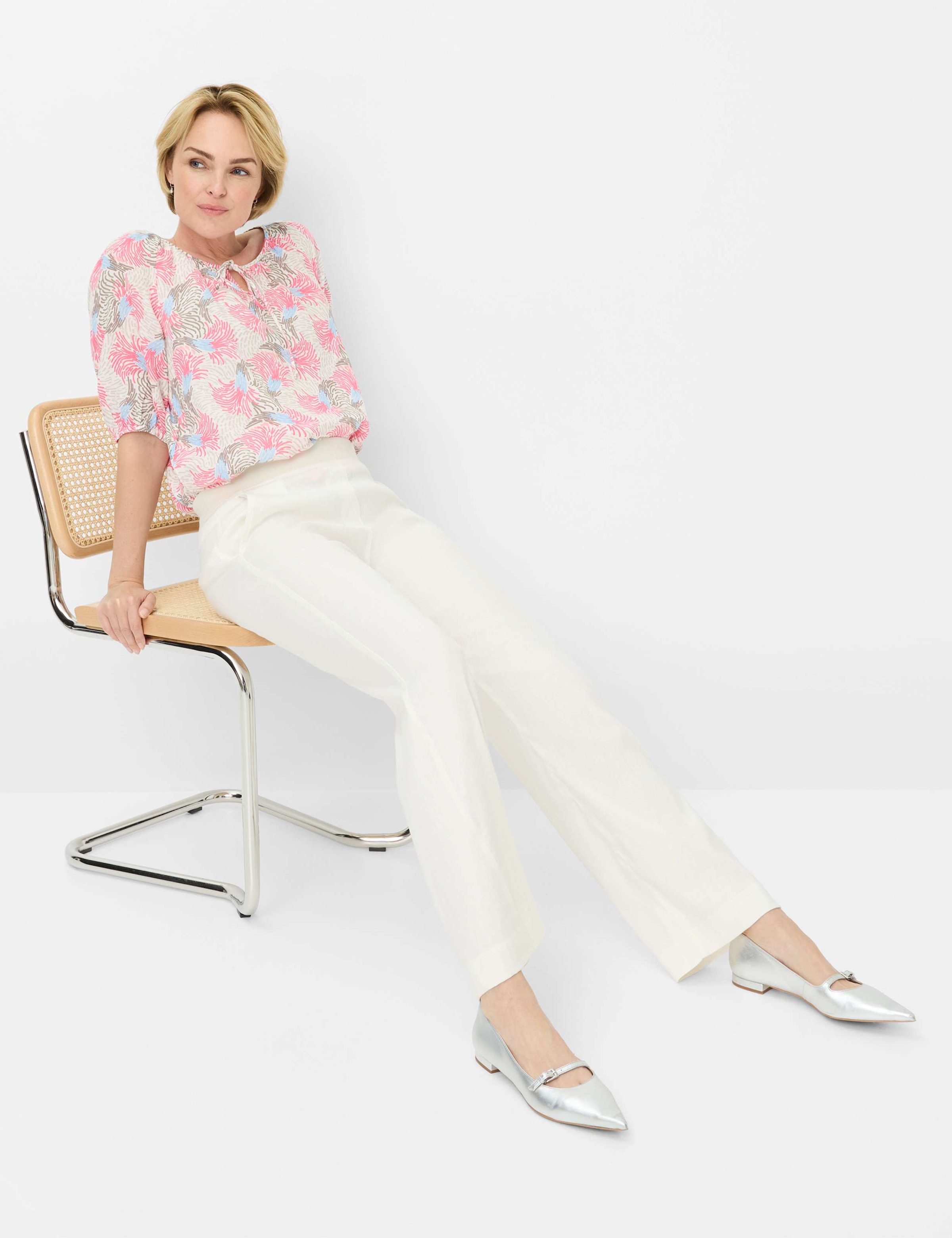 RAPHAELA by BRAX Leinenhose »Style PAM FLARED«
