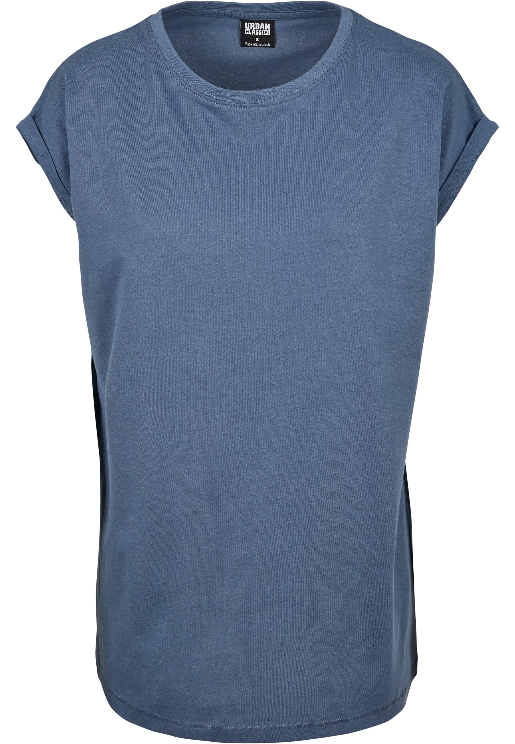 URBAN CLASSICS Kurzarmshirt "Urban Classics Damen Ladies Extended Shoulder günstig online kaufen