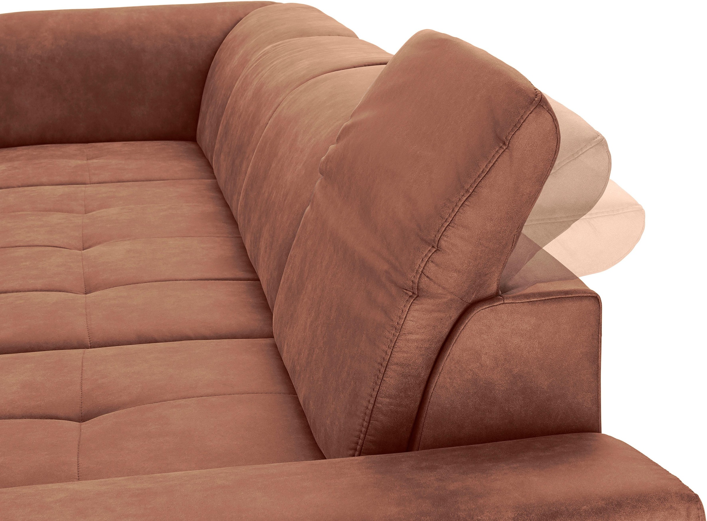 Places of Style Wohnlandschaft »Caluna«, Inkl.Sitztiefenverstellung