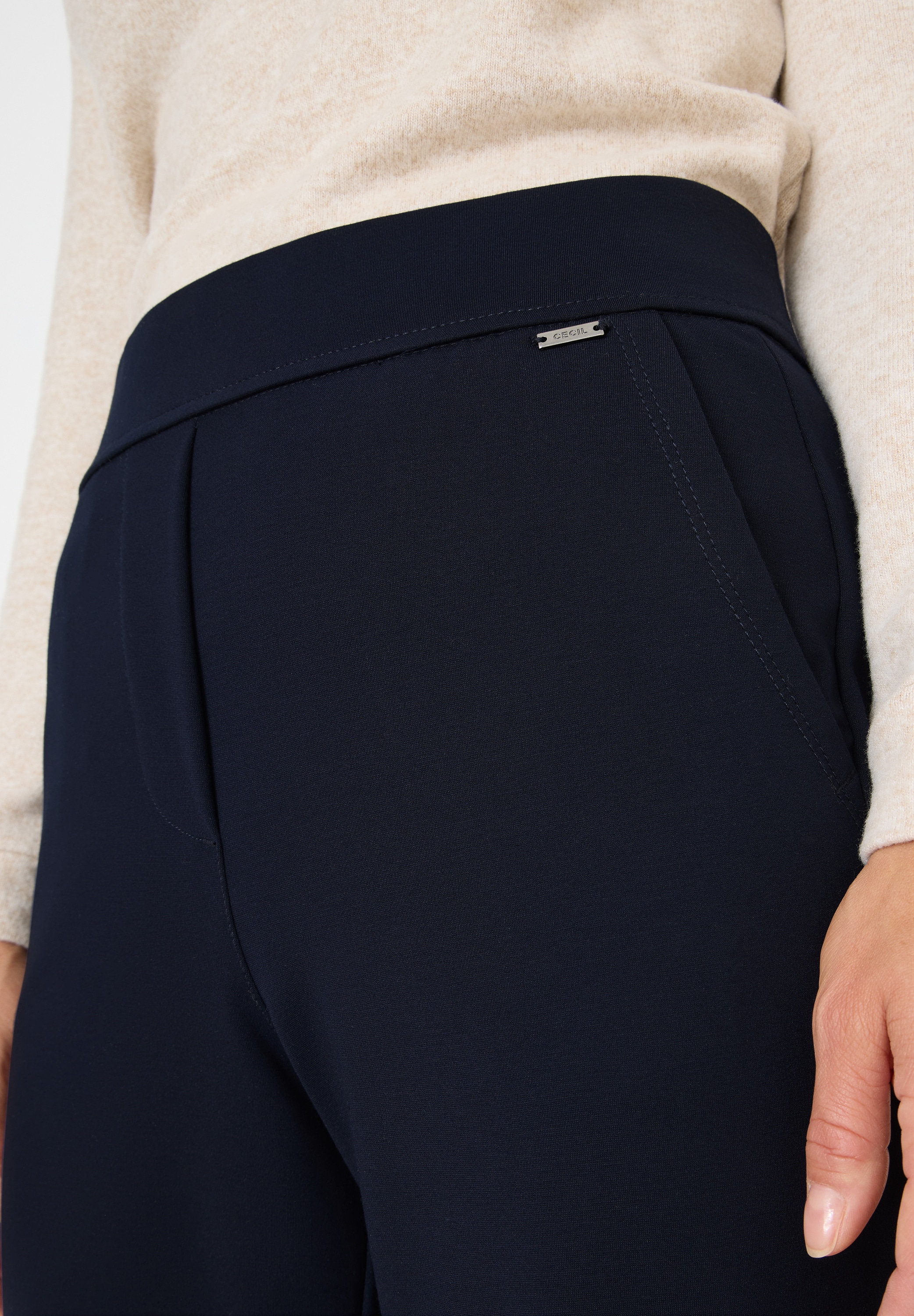 Cecil Jerseyhose »NEELE«, mit elastischem Bund