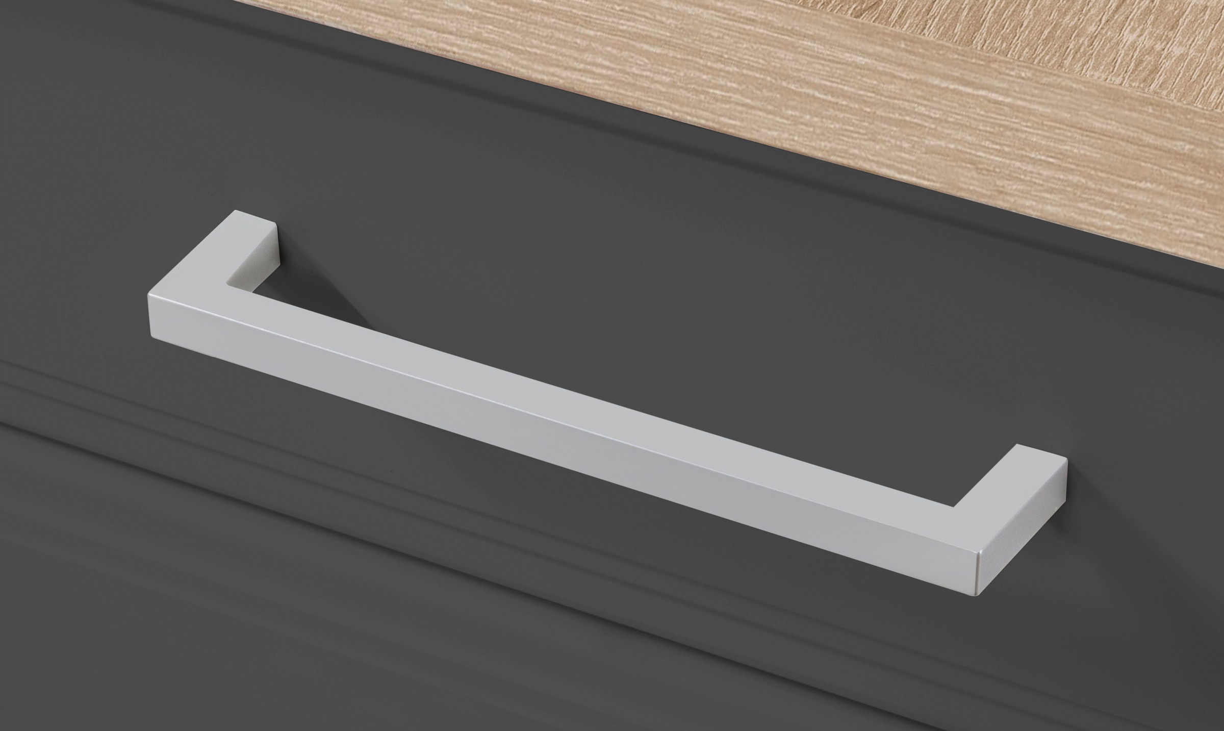 KOCHSTATION Küchenzeile »KS-Stockholm« Breite 310 cm, mit hochwertigen MDF Fronten im Landhaus-Stil