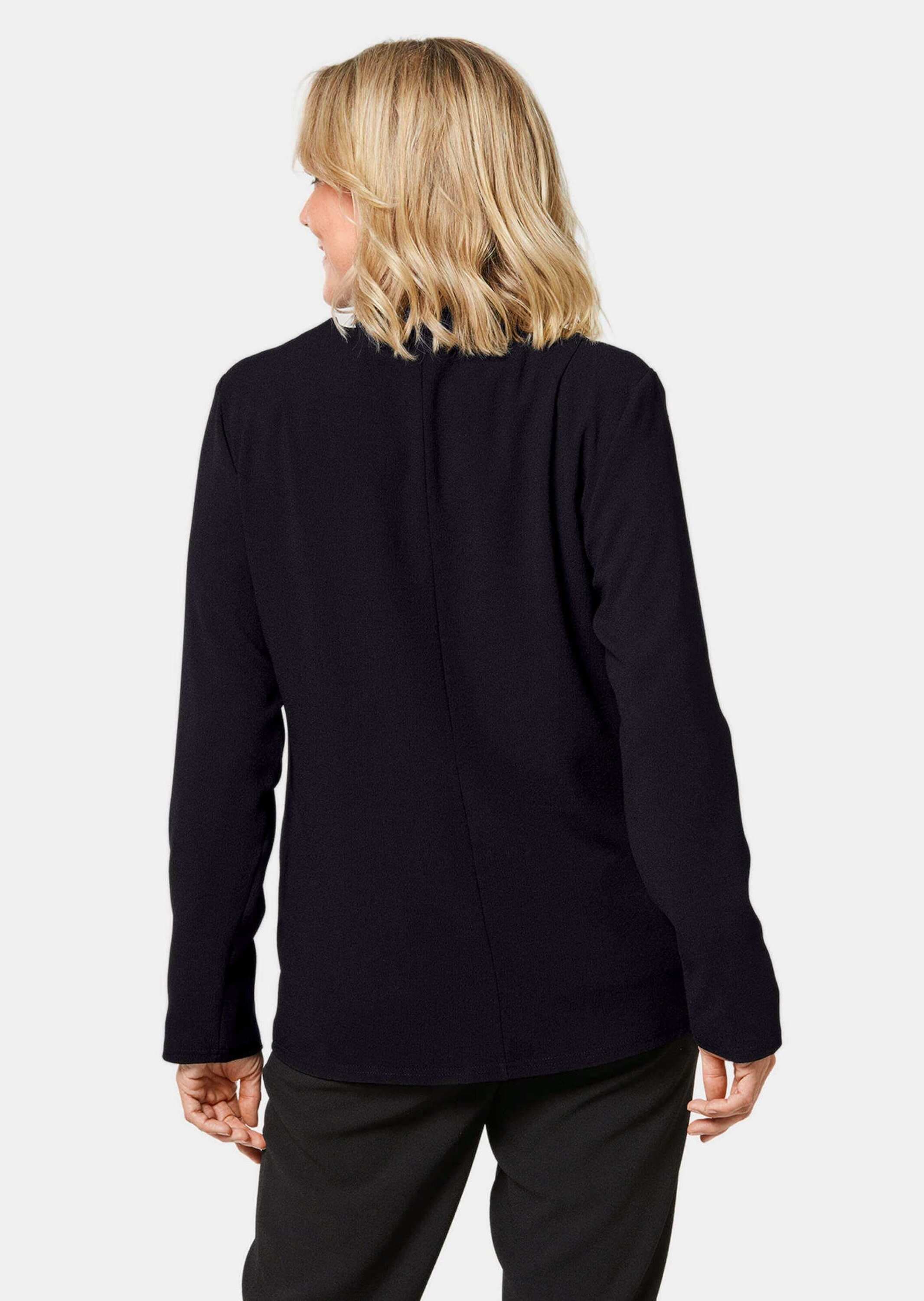 GOLDNER Longblazer »Longjacke Schicke Crêpe-Longjacke«
