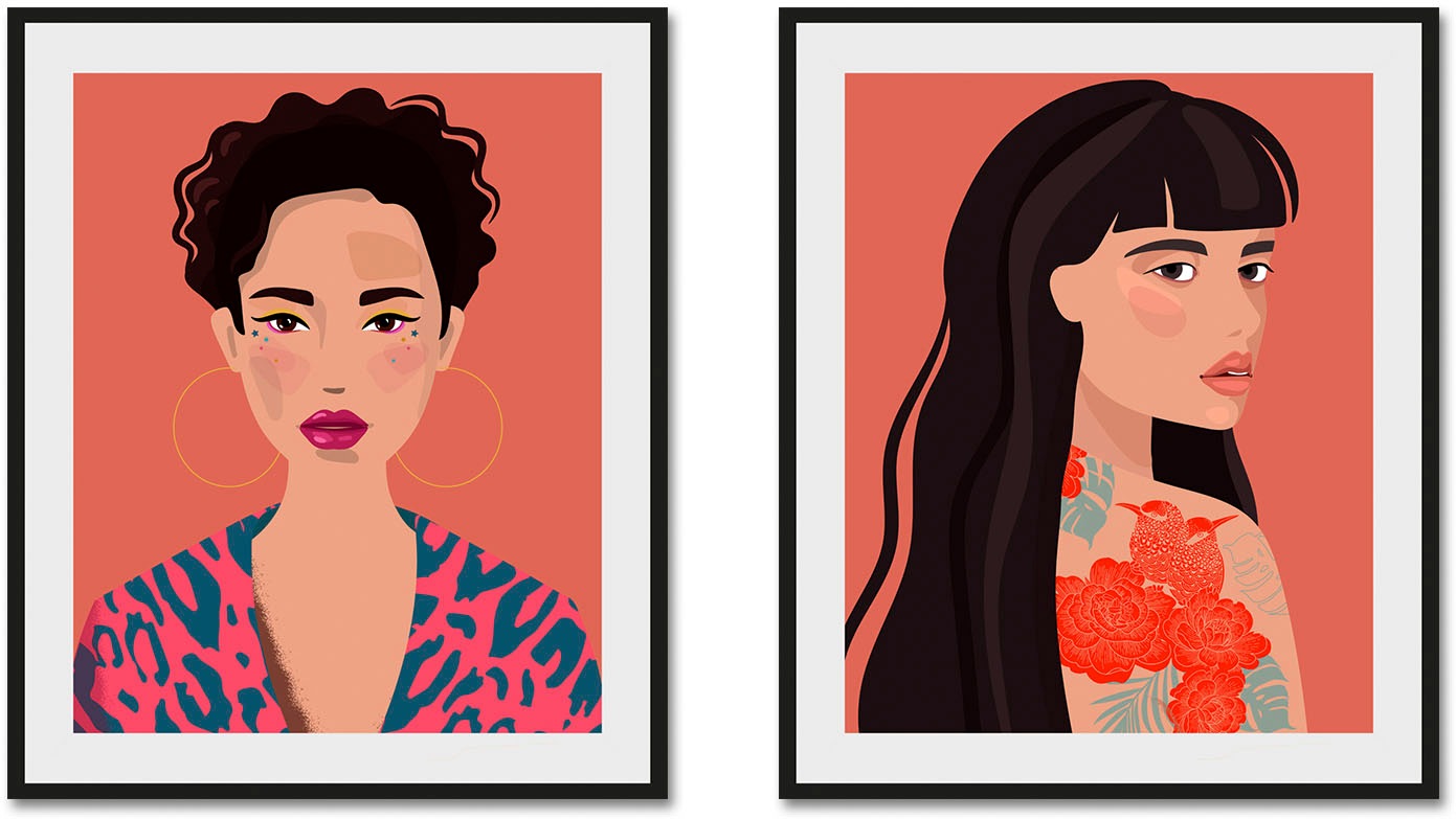 queence Bild "Ajosch" Bilder von Frauen  Fashion  Frau  Magazincover  Mode günstig online kaufen