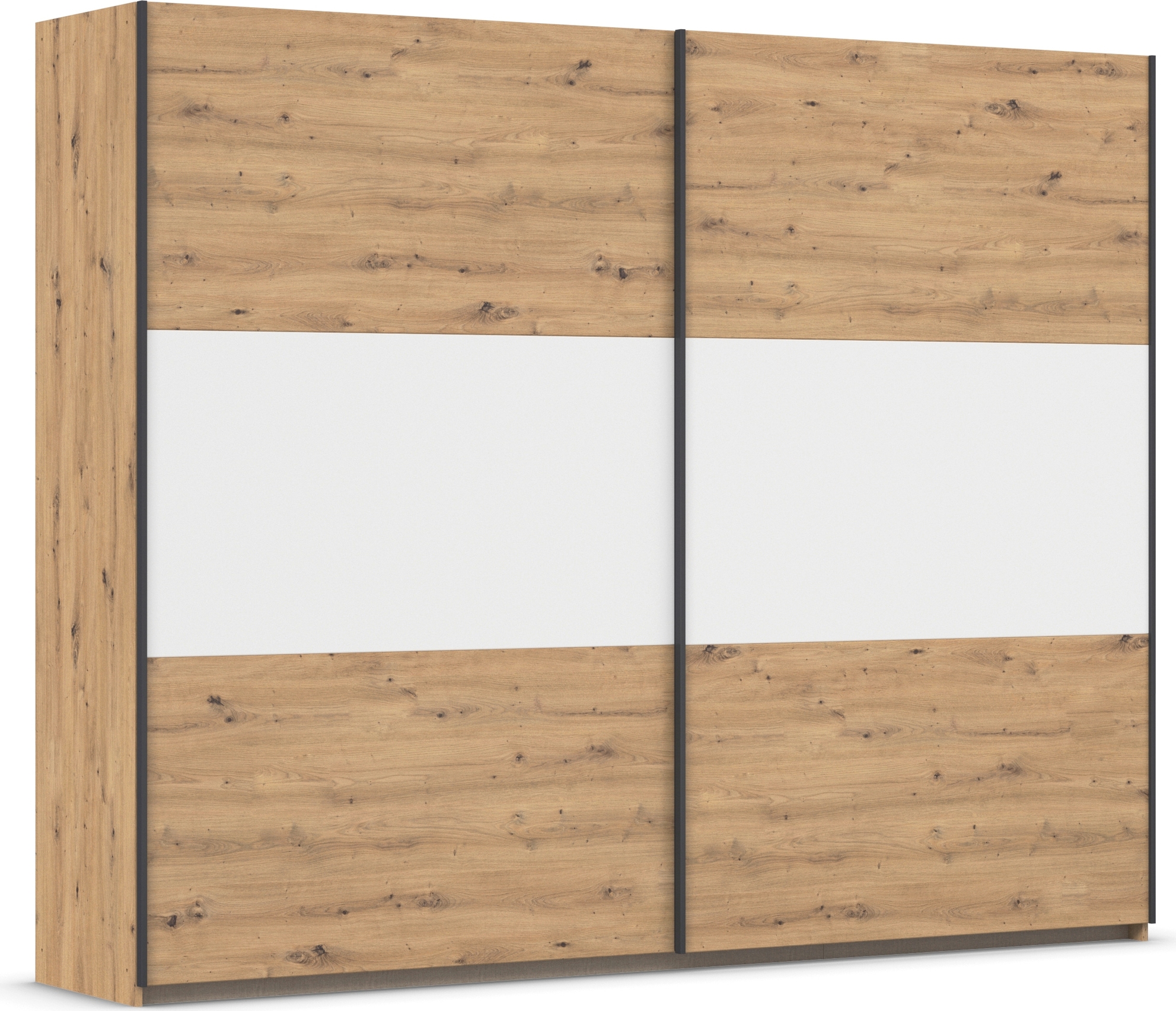 rauch 1100000002199 "Kleiderschrank Schrank Garderobe Garderobenschrank Wäscheschrank NEO" 3 verschiedene Ausstattungen BASIC/CLASSIC/PREMIUM (inkl. SOFT-CLOSE), mit großzügigem Stauraum und vielfältigen Farbkombinationen