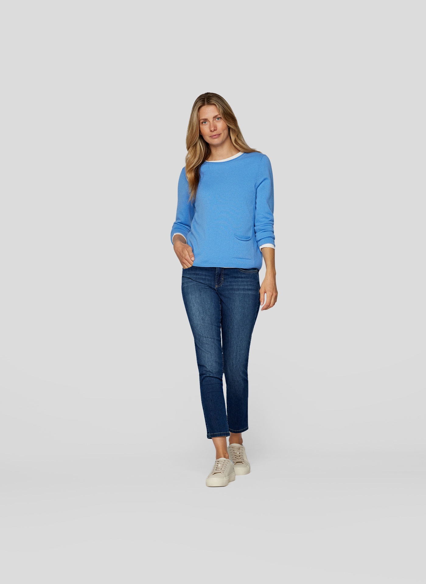 Rabe Strickpullover »Rabe Cashmere Pullover mit Rundhals«