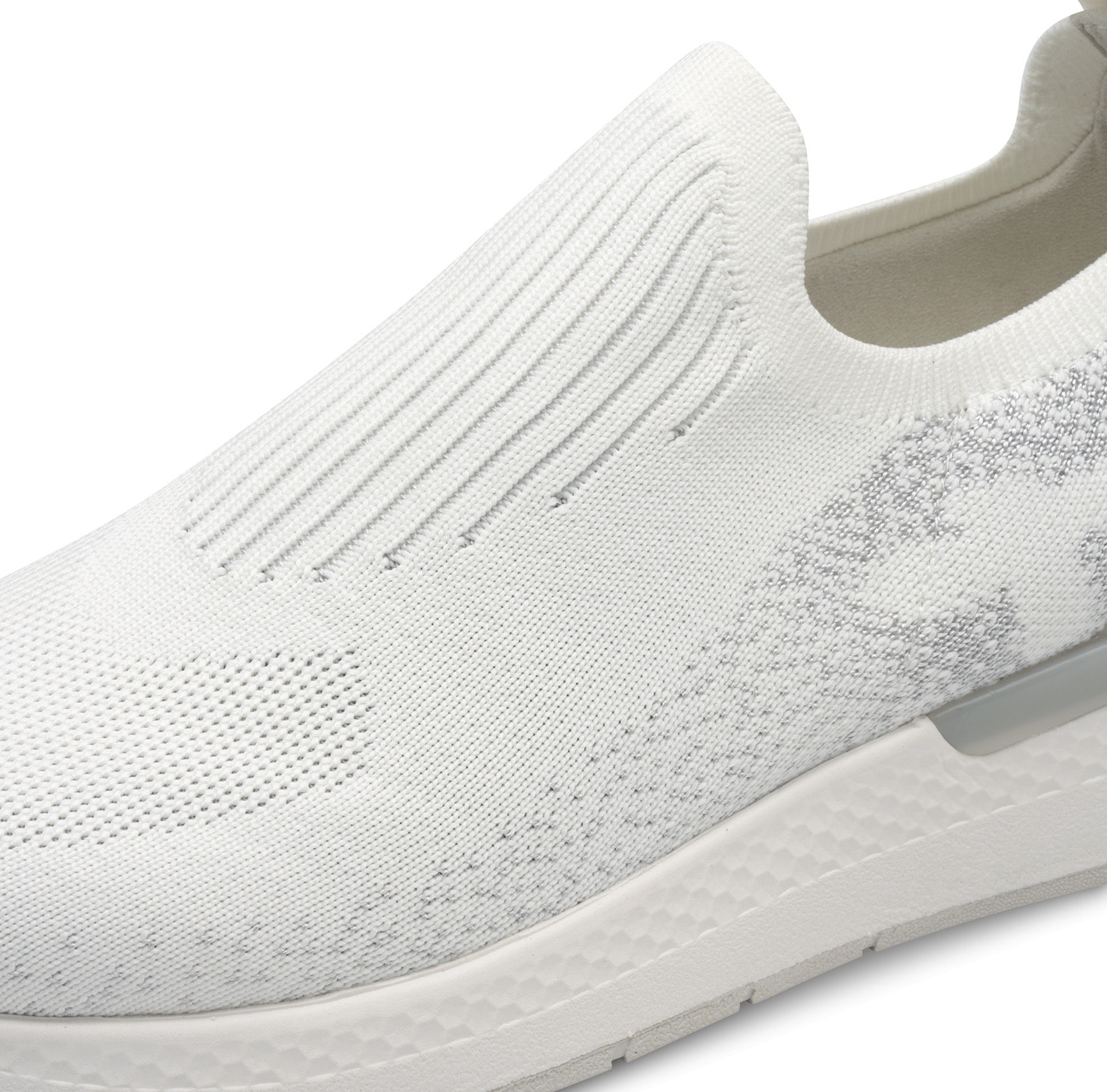 Tamaris Slip-On Sneaker, Keilsneaker, Slipper, Freizeitschuh, Halbschuh mit T-Logoschriftzug