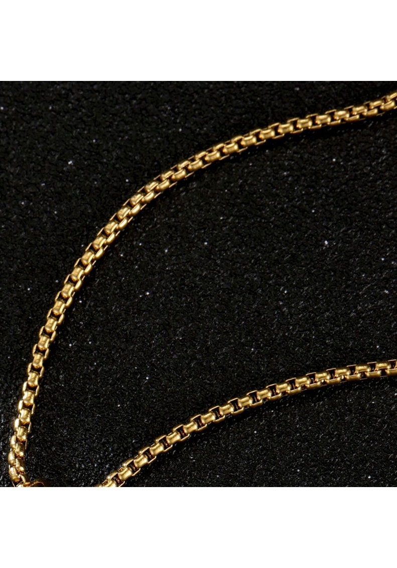 FIRETTI Venetian Chain Necklace Yellow Gold 50 cm 2