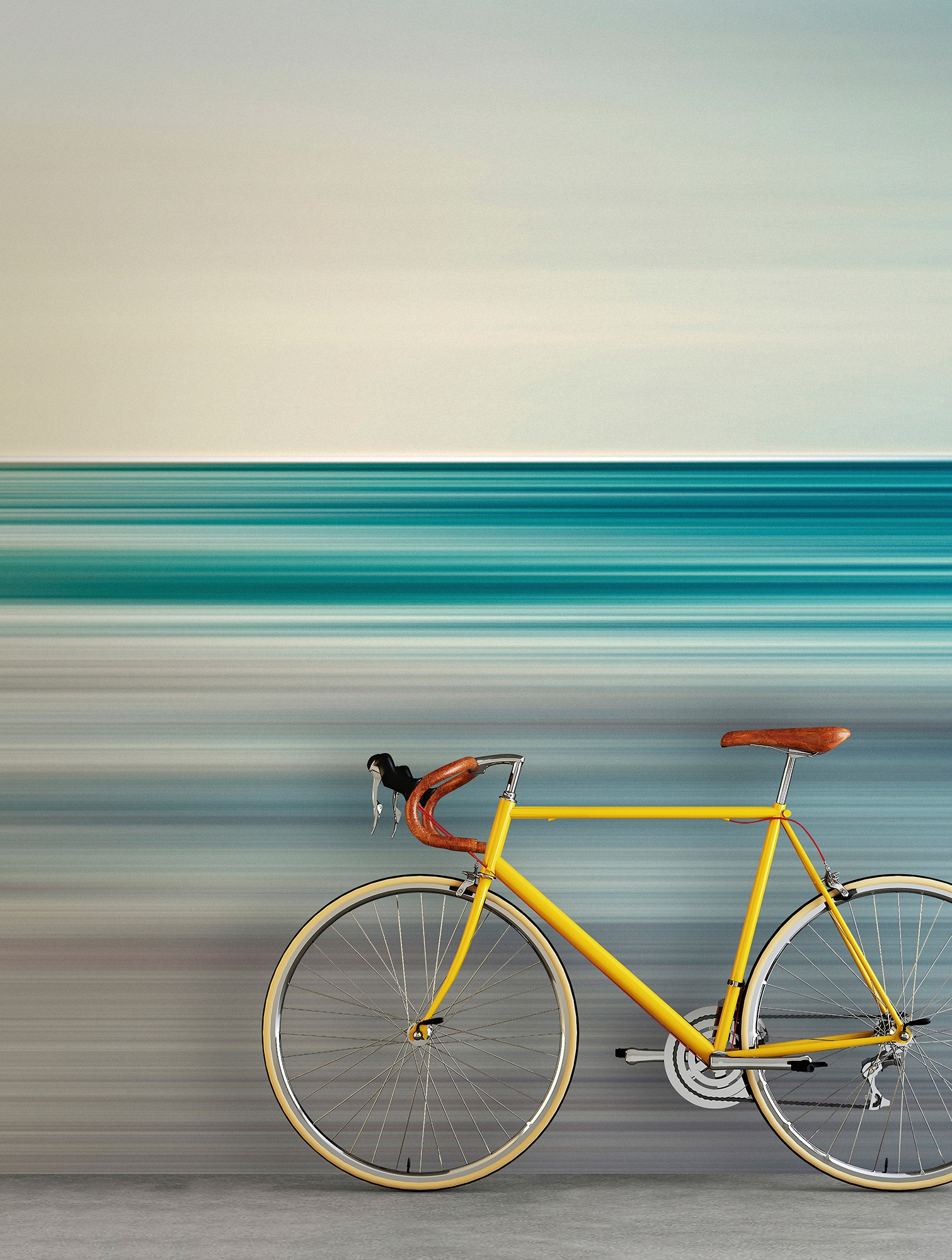 living walls Fototapete »Walls by Patel Horizon«, Fototapete Modern horizon 4,00 m x 2,70 m 200 g Vlies Premium
