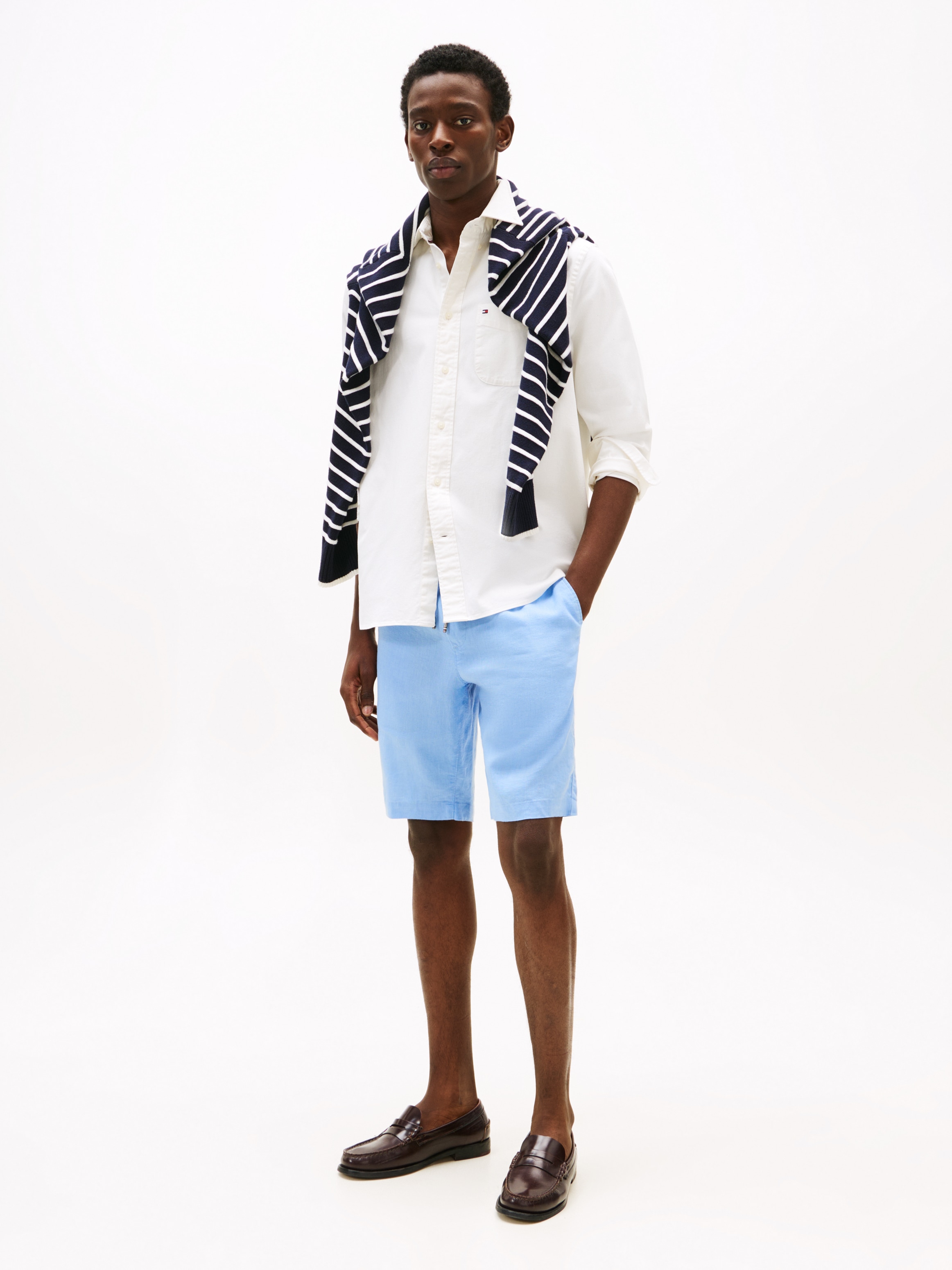Tommy Hilfiger Shorts »HARLEM PO LINEN SHORT«