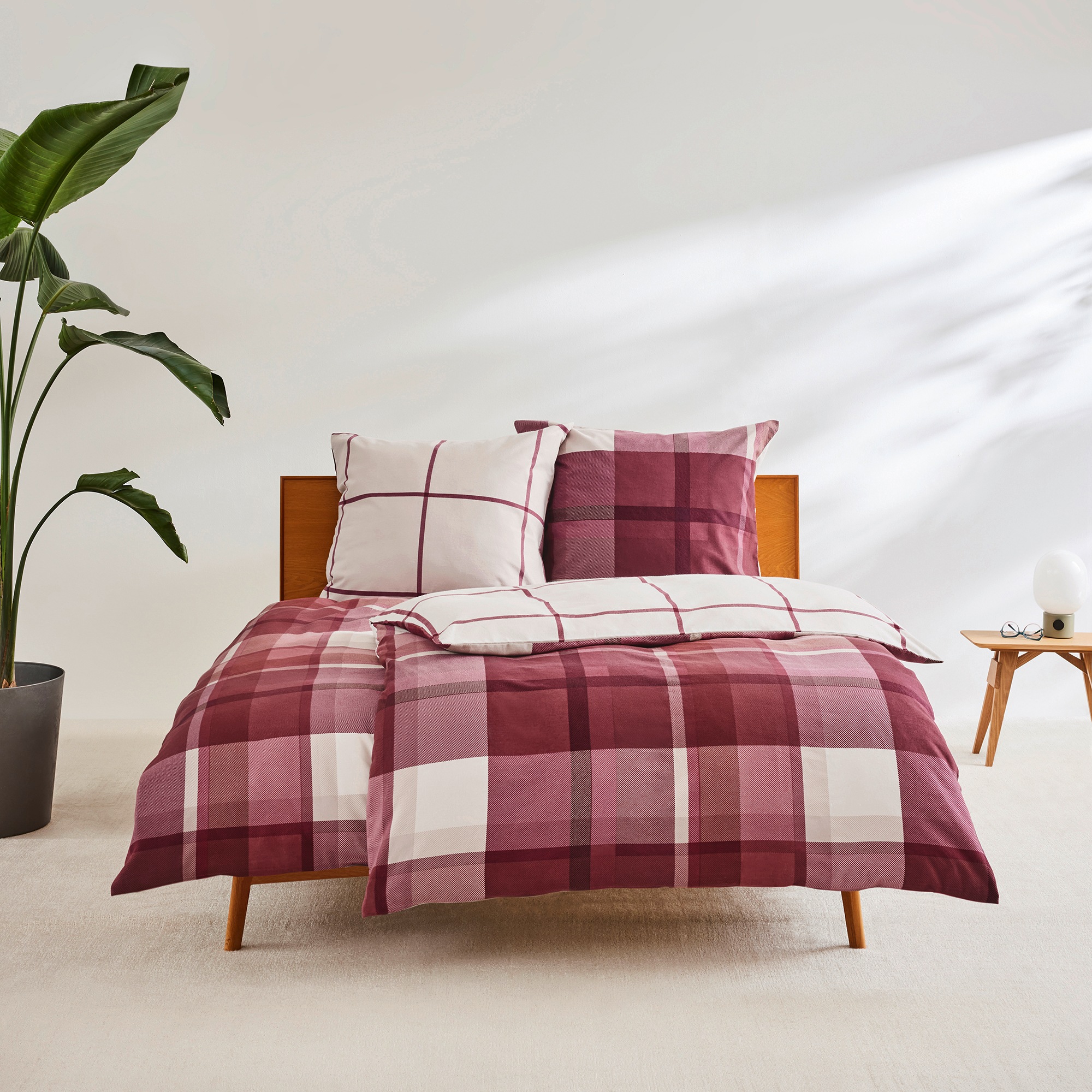 s.Oliver Bettwäsche "Feinflanellbettwäsche s.Oliver" 2 Stk. im harmonischen günstig online kaufen