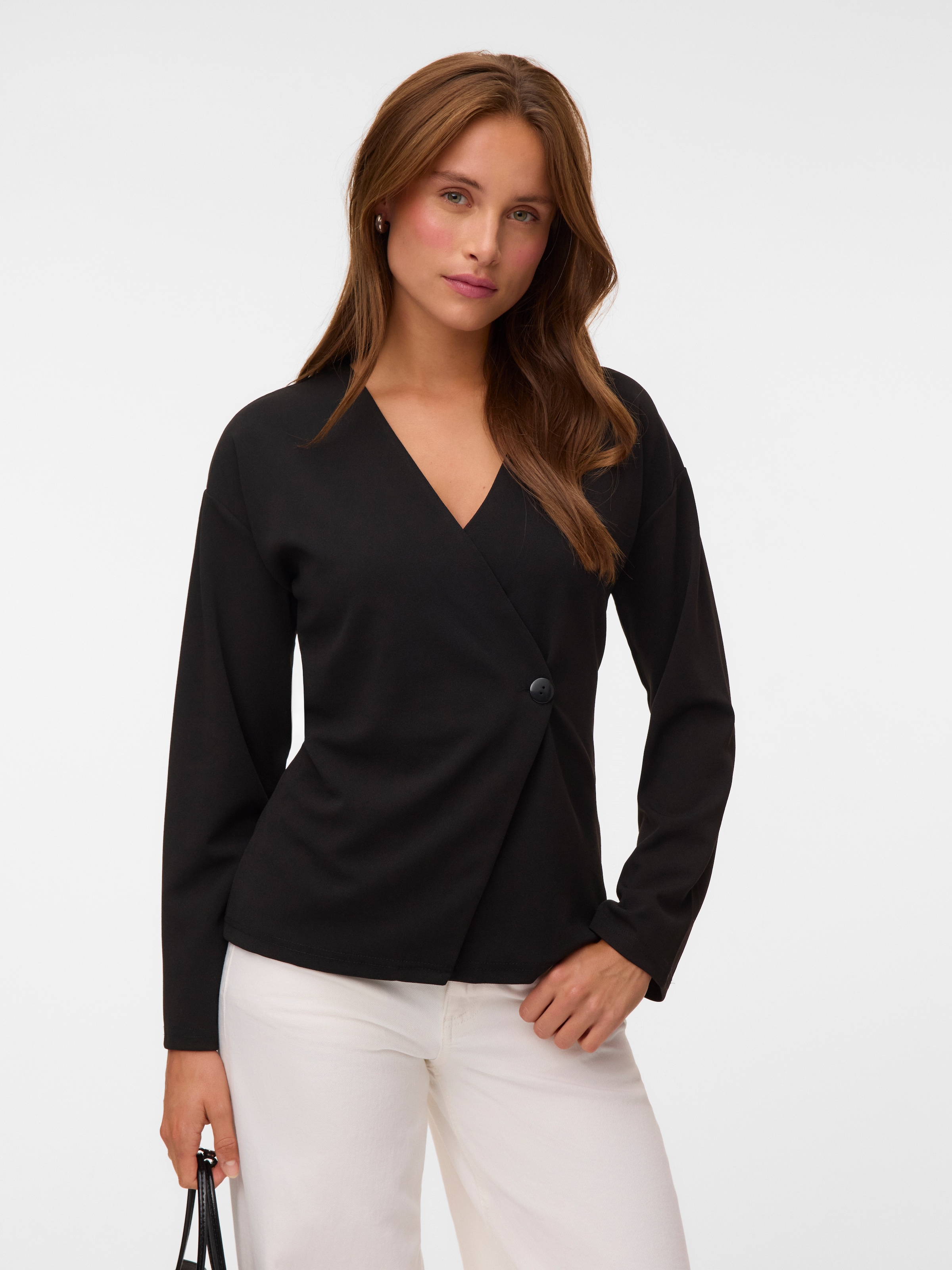 Vero Moda Cardigan "VMSTAR LS CARDIGAN TOP JRS NOOS" Materialmix