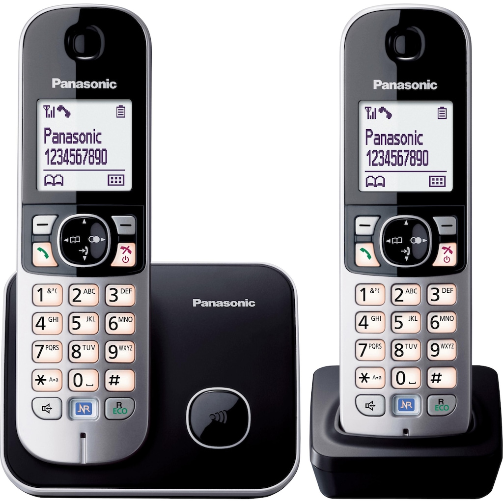 Panasonic Schnurloses DECT-Telefon »KX-TG6812GB«