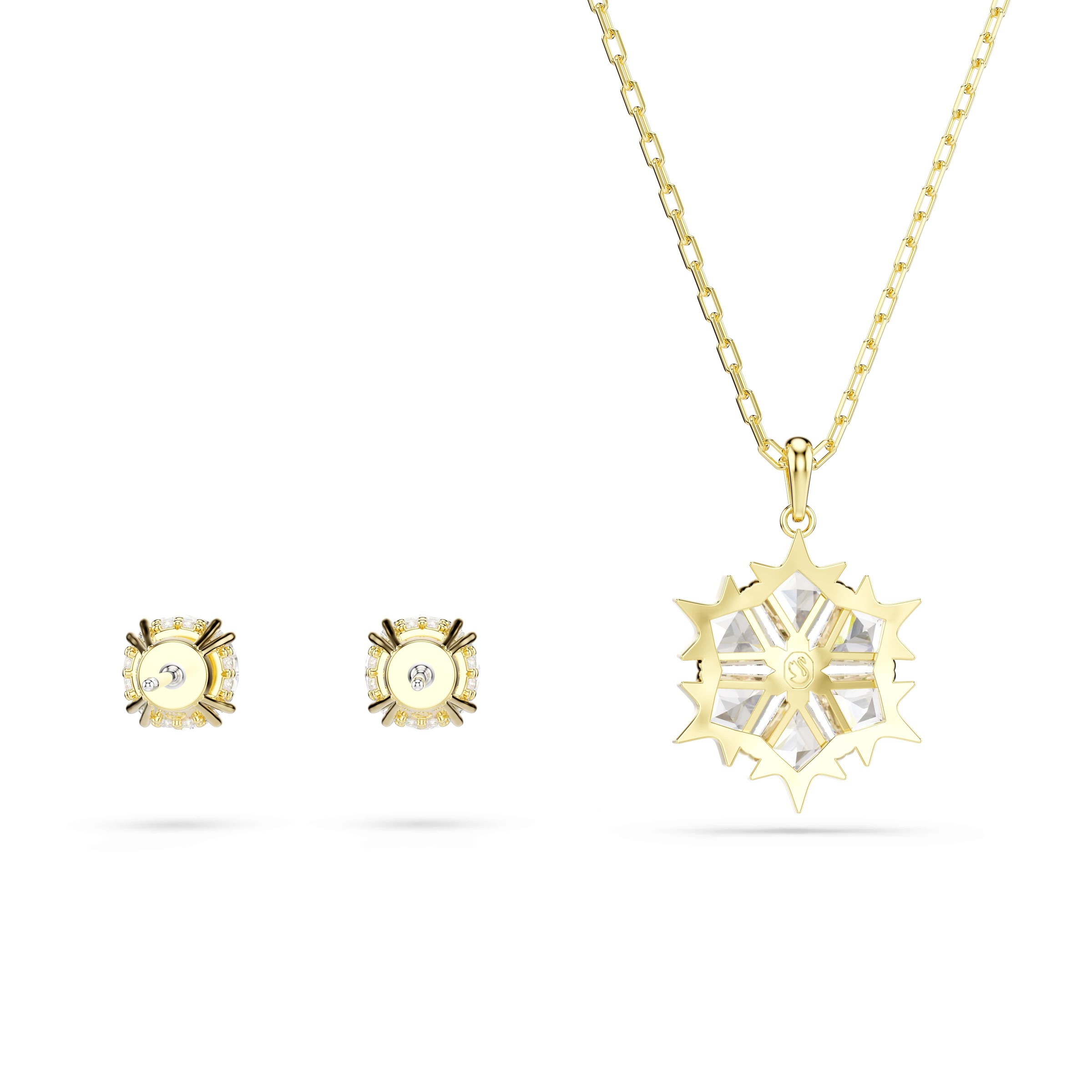 Swarovski Ohrring und Ketten Set »Multipack Schmuck Geschenk MAGIC« (Set, inkl. Schmuckbox, 3 tlg.)  mit Swarovski® Kristall