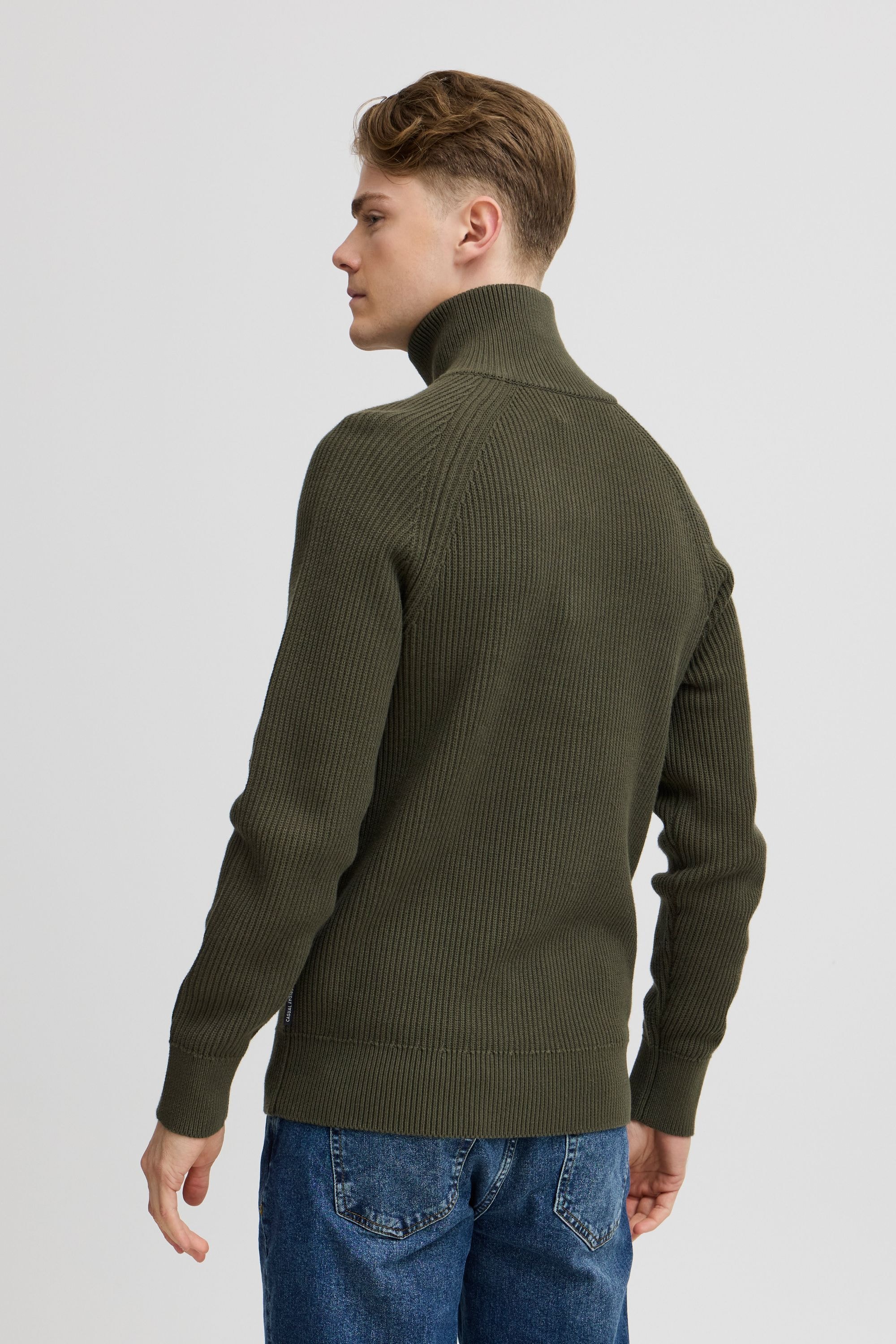 Casual Friday Troyer »Troyer CFKRISTIAN 0162 ribbed high neck knit«