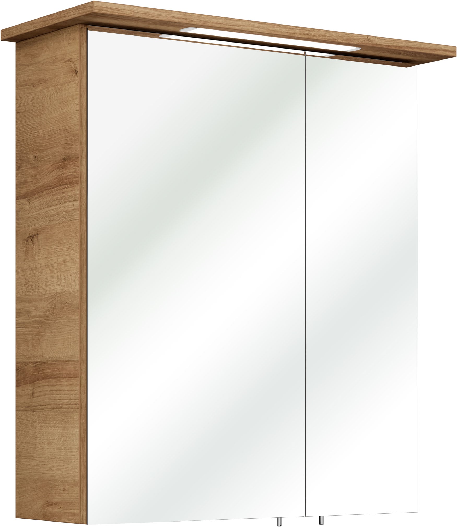 Saphir Spiegelschrank "Quickset 318, mit zwei Spiegeltüren, 60cm breit" 1 Stk. tlg.