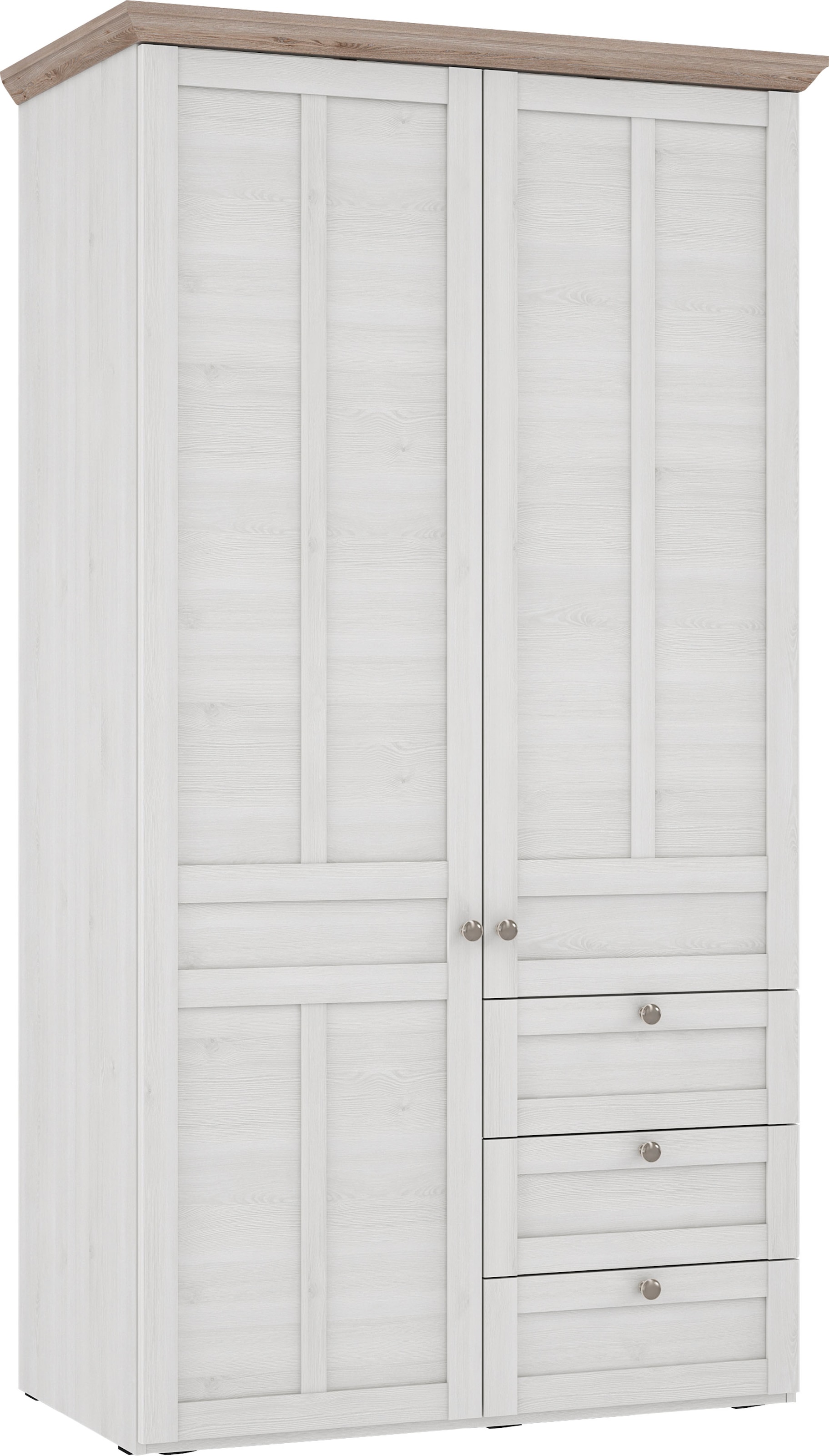 FORTE Kleiderschrank "Iloppa, Schlafzimmerschrank im Landhausstil", Maße: B günstig online kaufen