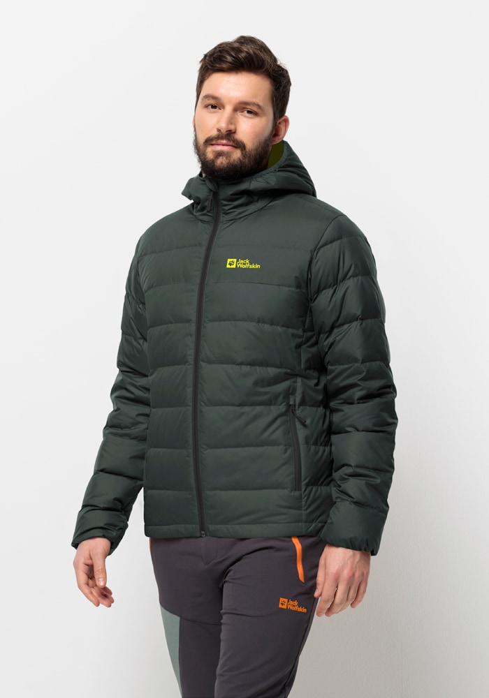 Jack Wolfskin Daunenjacke "ATHER DOWN HOODY M", mit Kapuze