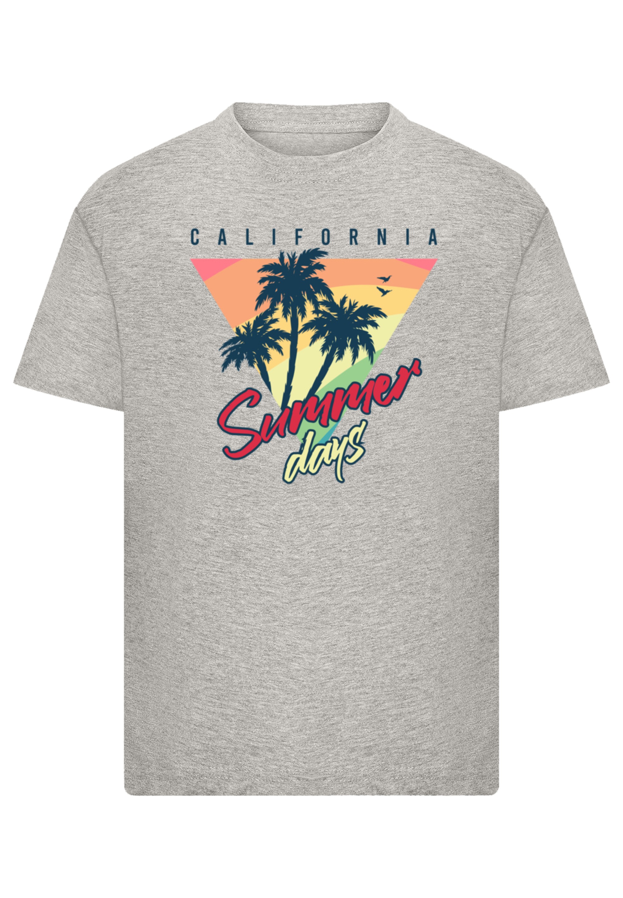 F4NT4STIC T-Shirt »California Palmen Retro«, Premium Qualität
