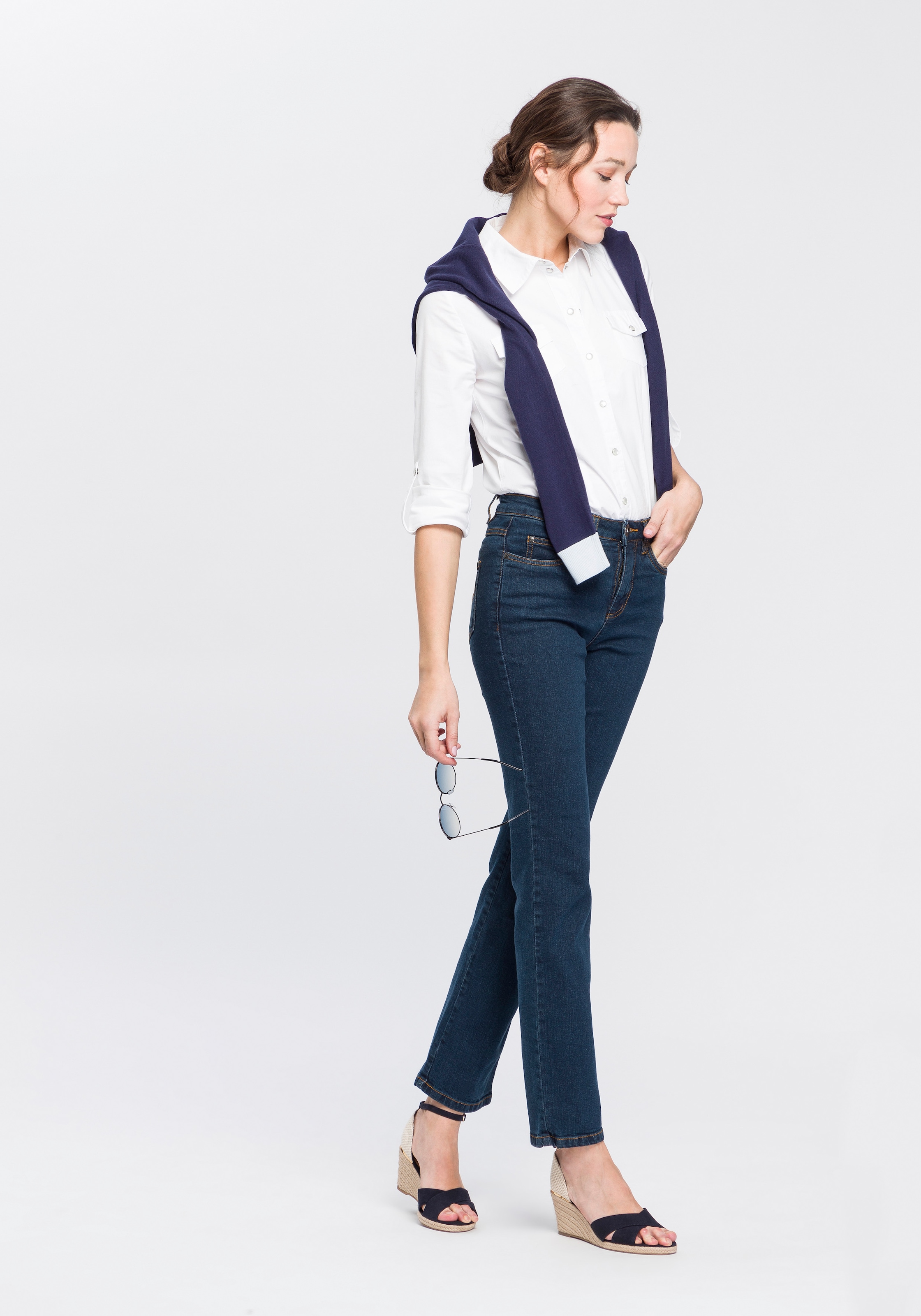 High Gerade online »Comfort-Fit«, Waist BAUR | bestellen Jeans Arizona