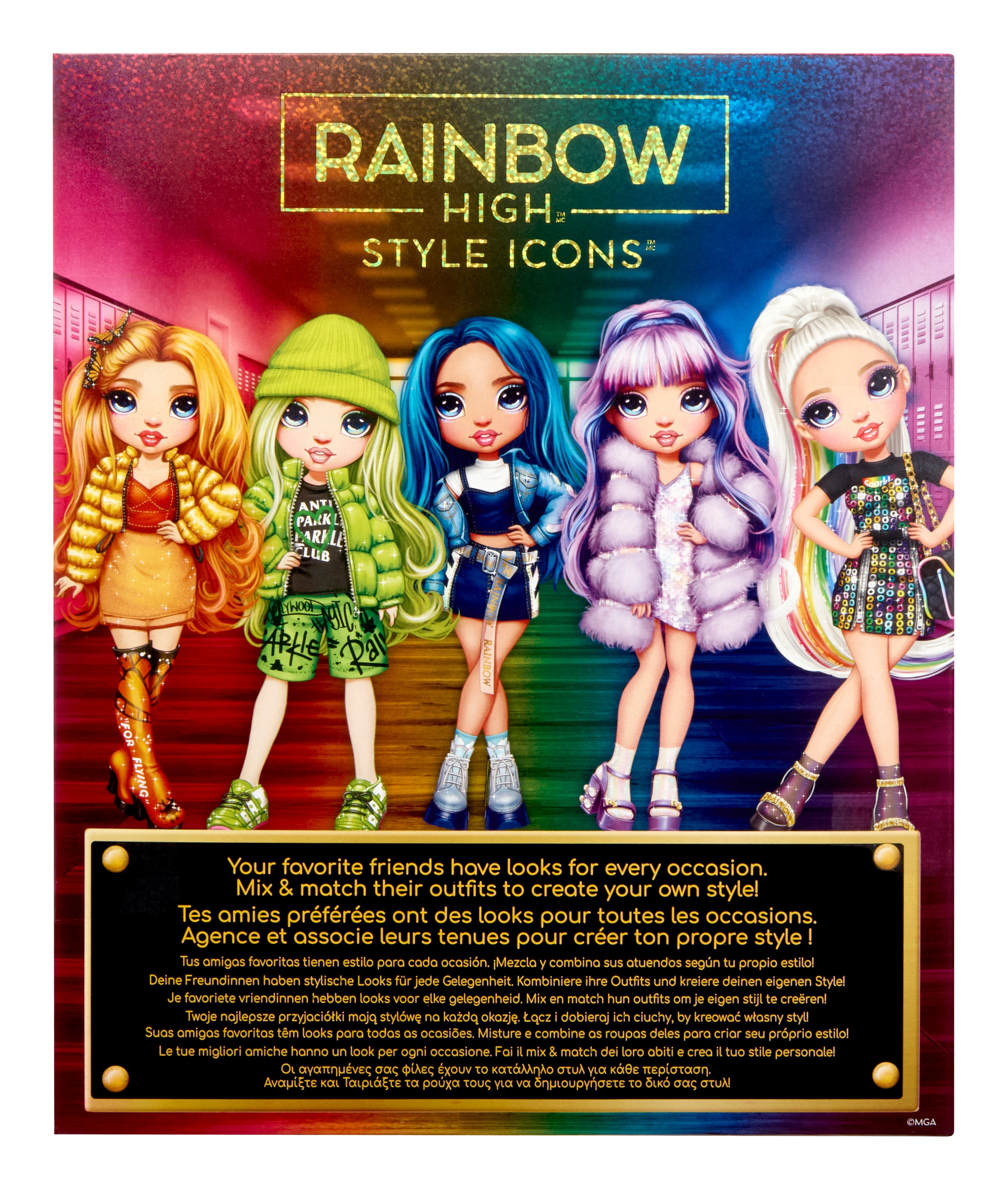 MGA ENTERTAINMENT Anziehpuppe »Rainbow High Style Icons Doll - Amaya«