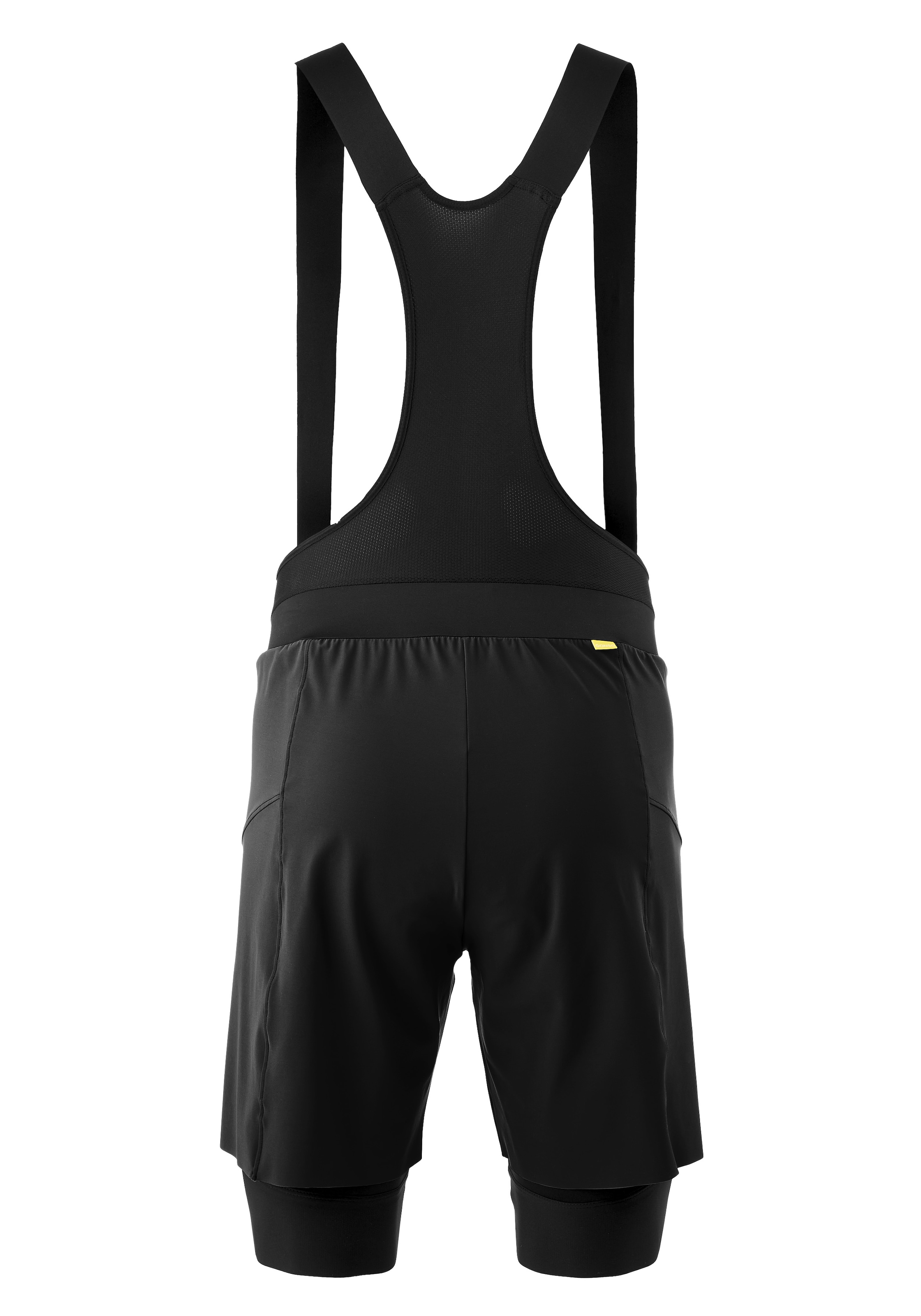 Gonso Fahrradhose »Essential Shorts 2in1 M«, Enganliegende Radhose mit Träger und Shorts (2in1)