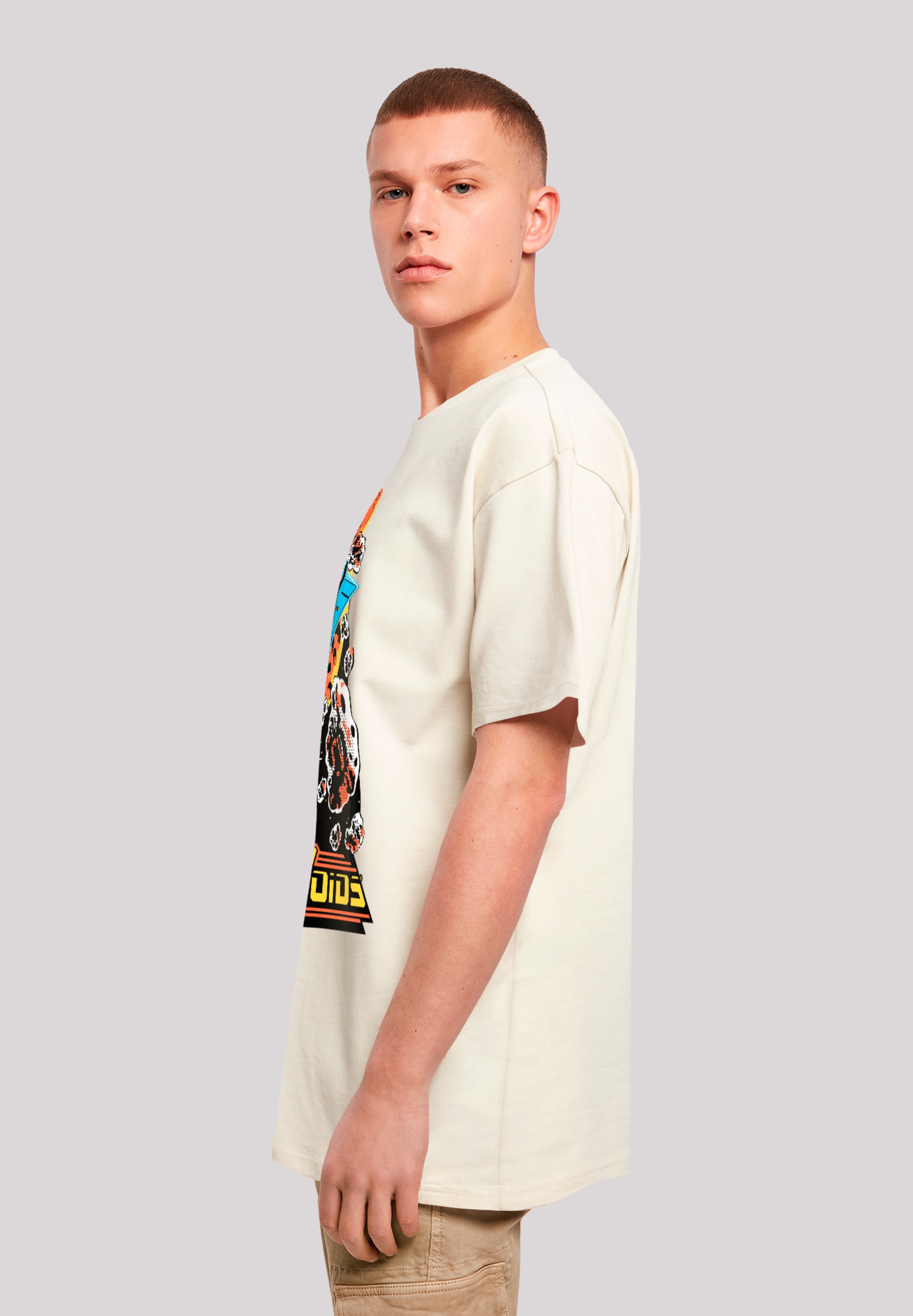 F4NT4STIC T-Shirt »Asteroids Vintage Atari Retro Gaming«, Premium Qualität