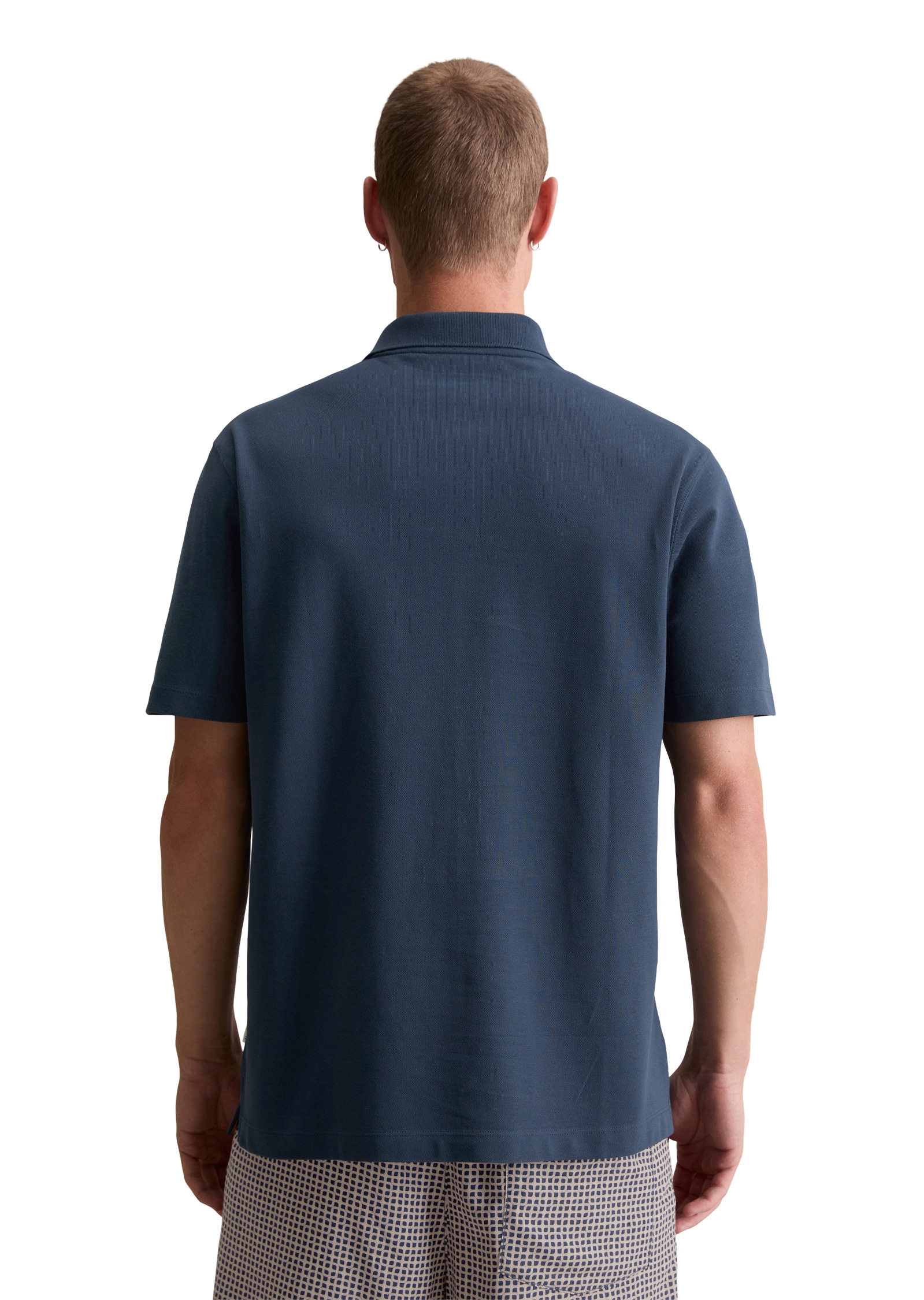 Marc O'Polo DENIM Poloshirt »aus reiner Bio-Baumwolle«