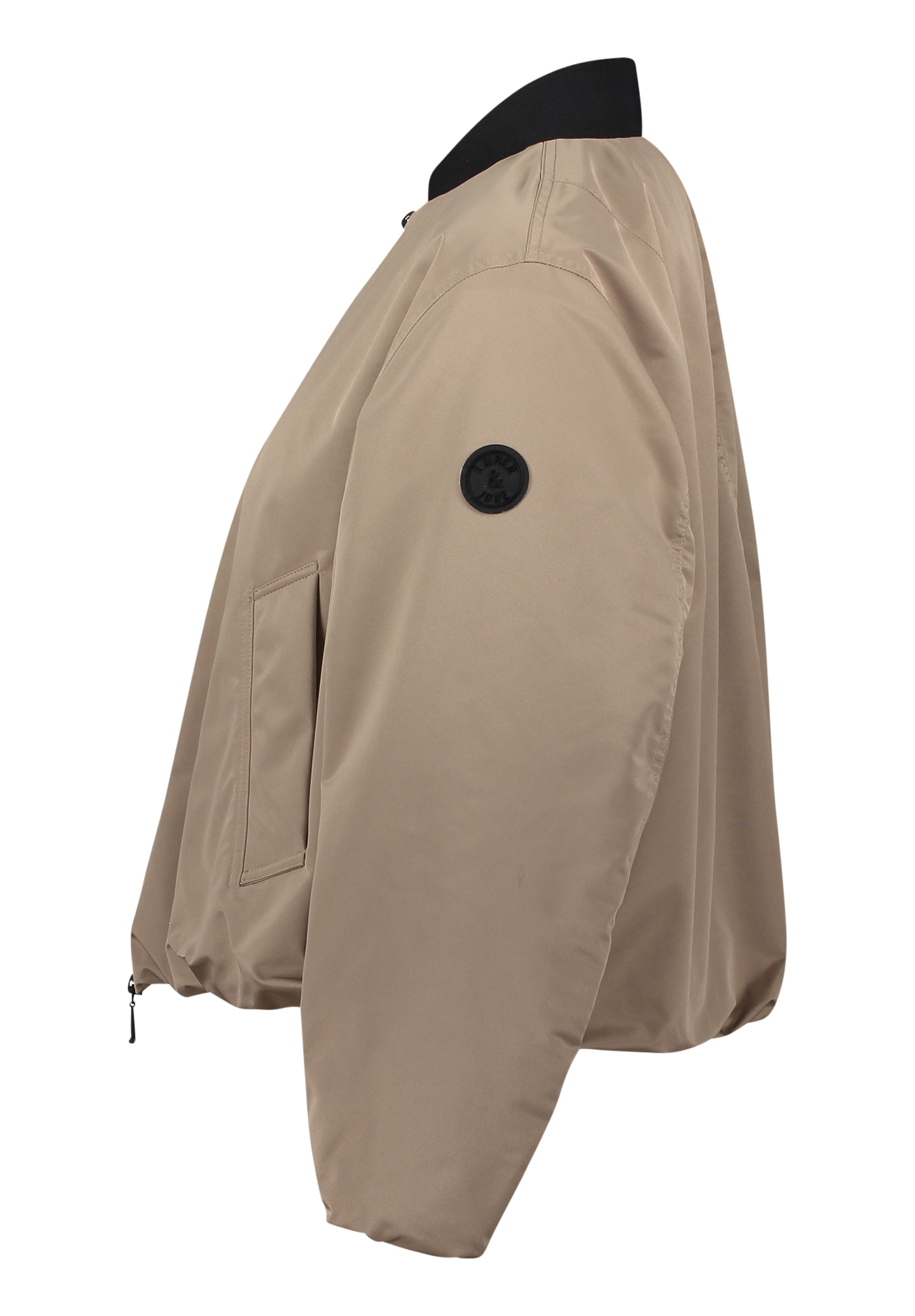 Amber & June Winterjacke »Amber & June Damen Winterjacke mit Kragen«
