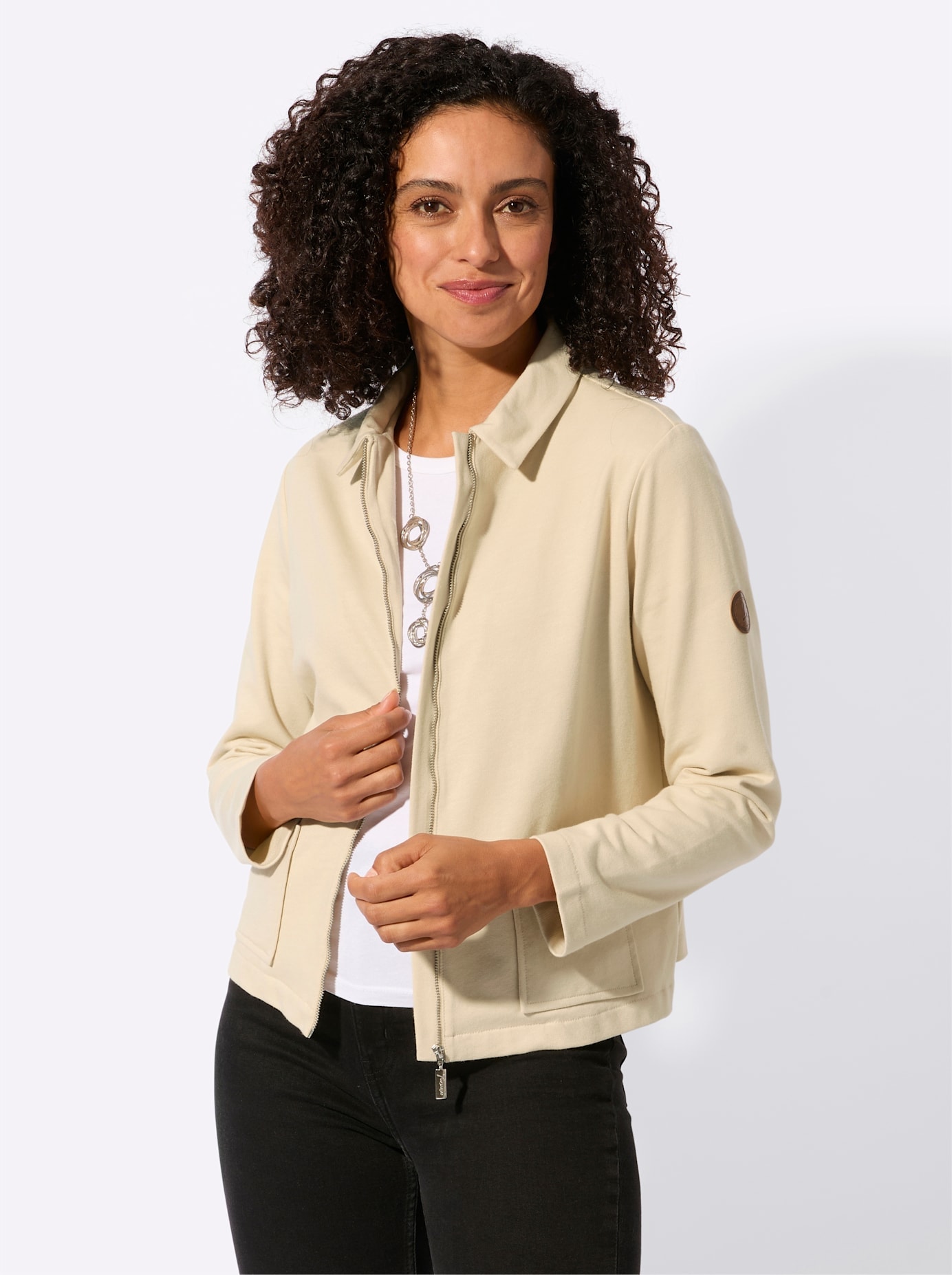 Casual Looks Shirtjacke "Sweatjacke" 1 tlg.