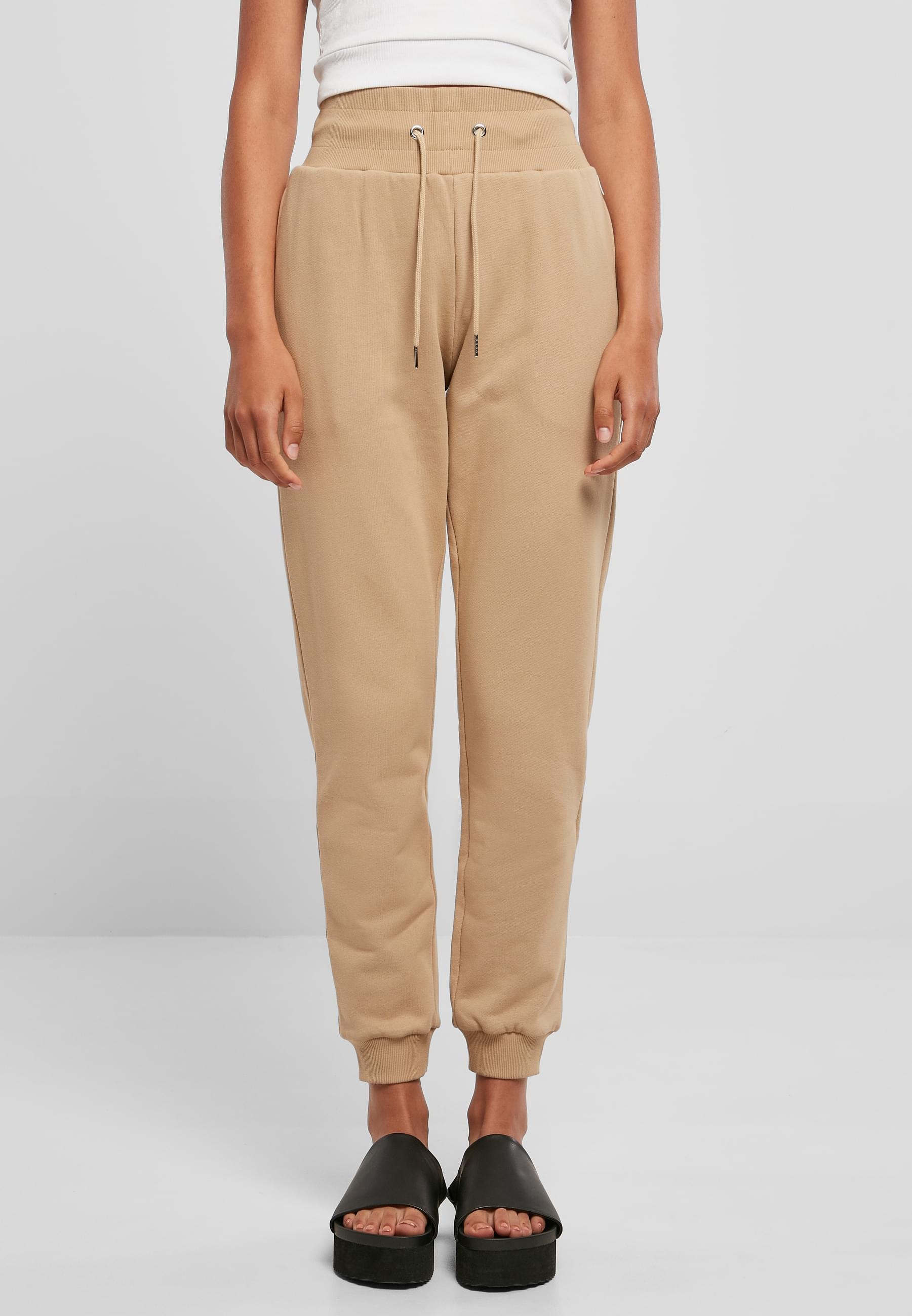 URBAN CLASSICS Jogginghose »Urban Classics Damen Ladies Organic High Waist Sweat Pants«, (1 tlg.)