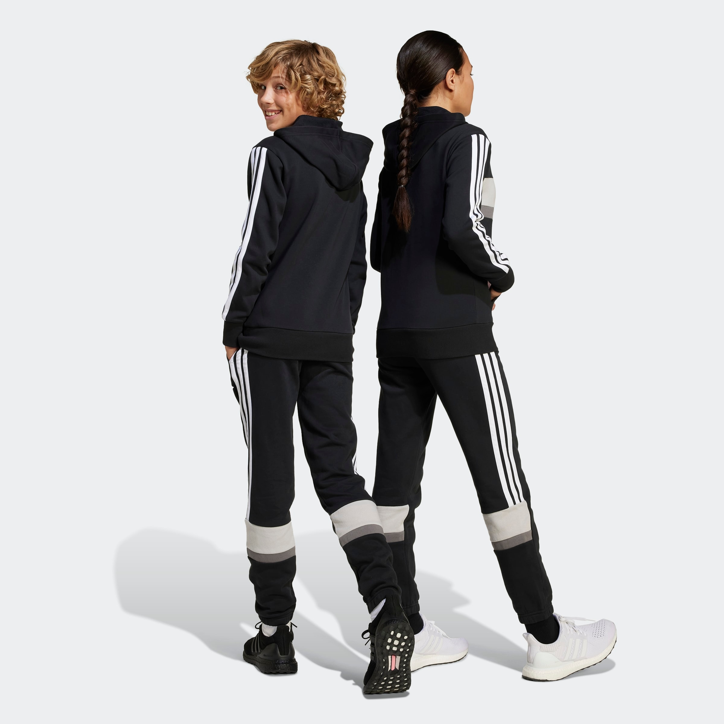 adidas Sportswear Sporthose »J 3S TIB FL PT«  für Kinder, mit Gummizug, aus Baumwolle und Polyester