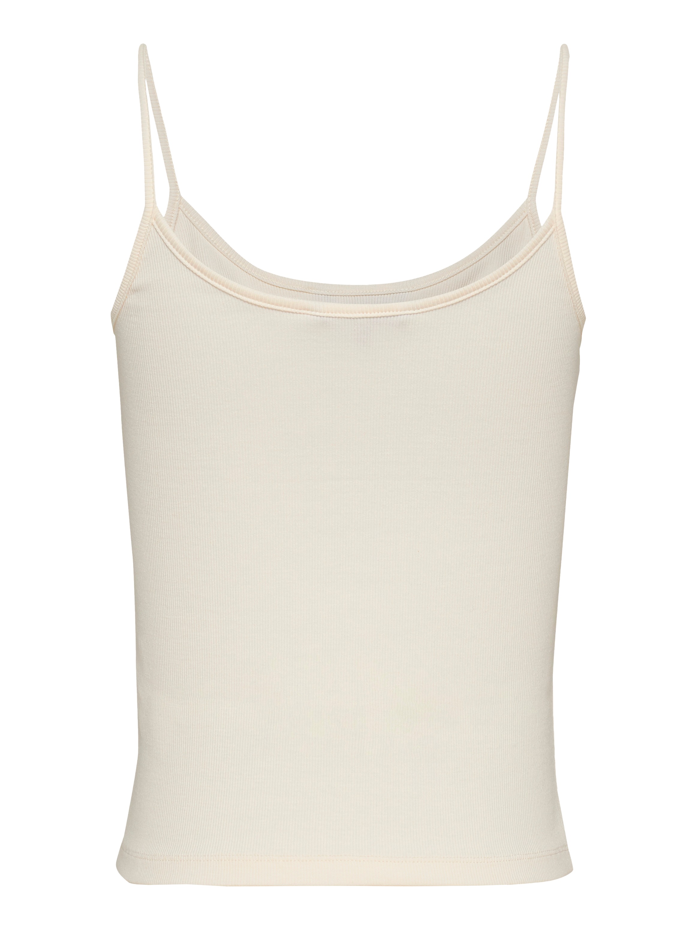 Tommy Jeans Spaghettitop »TJW SCRIPT STRAPPY TOP«, in Rippoptik, mit Logoschriftzug