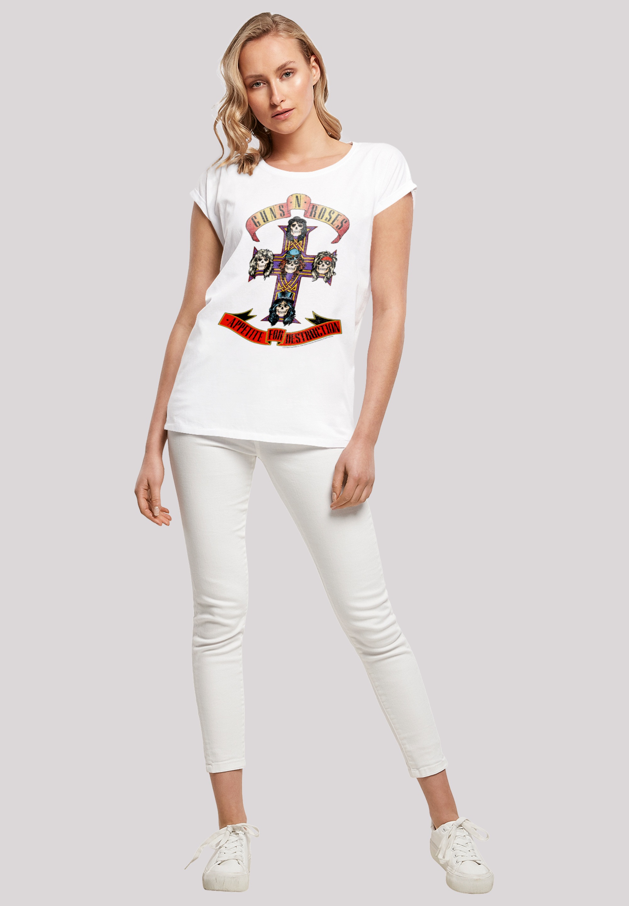 F4NT4STIC T-Shirt »Guns 'n' Roses Band Appetite For Destruction«, Print