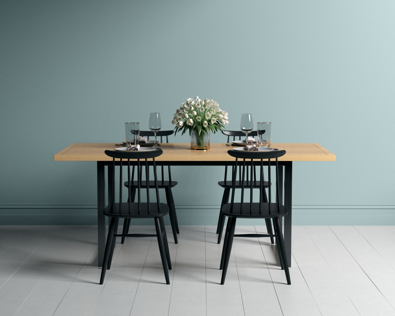 Woodman Esstisch »Camden«, aus massiver Birke, Breite 180 cm