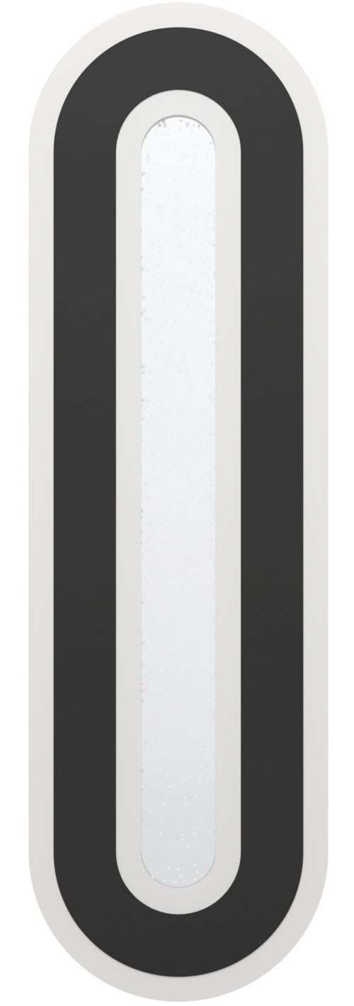 EGLO Wandleuchte »MACCHIONI Wandlampe - Stahl, Kunststoff - LED - 12W - IP20« LED-Modul 1 Stk. Neutralweiß Wandstrahler, Wandspot, Wohnzimmer, Flur, L40 x B12 x AL4,5 cm