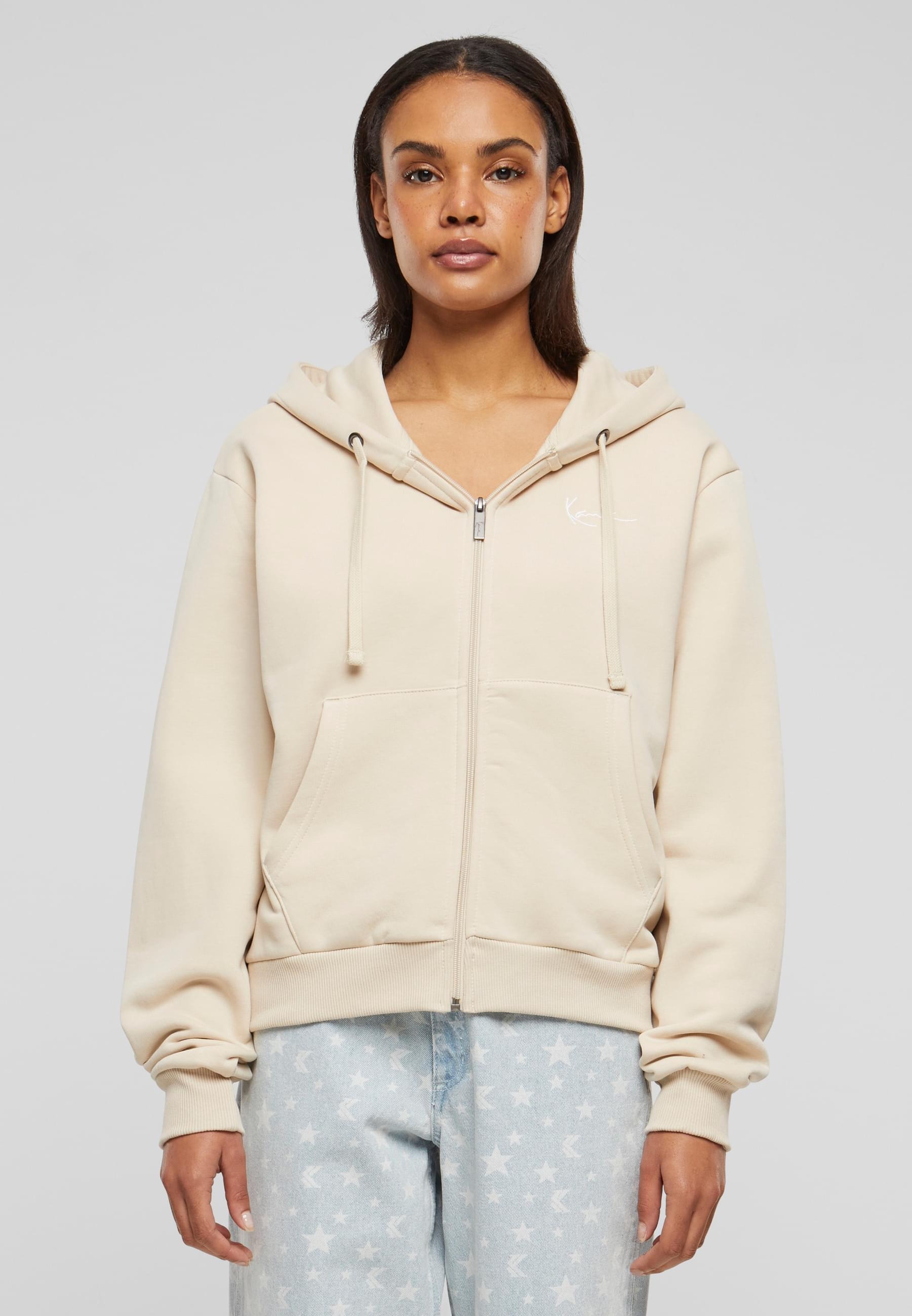 Karl Kani Sweatjacke »Karl Kani Damen KK Chest Signature Essential Zip Hoodie«