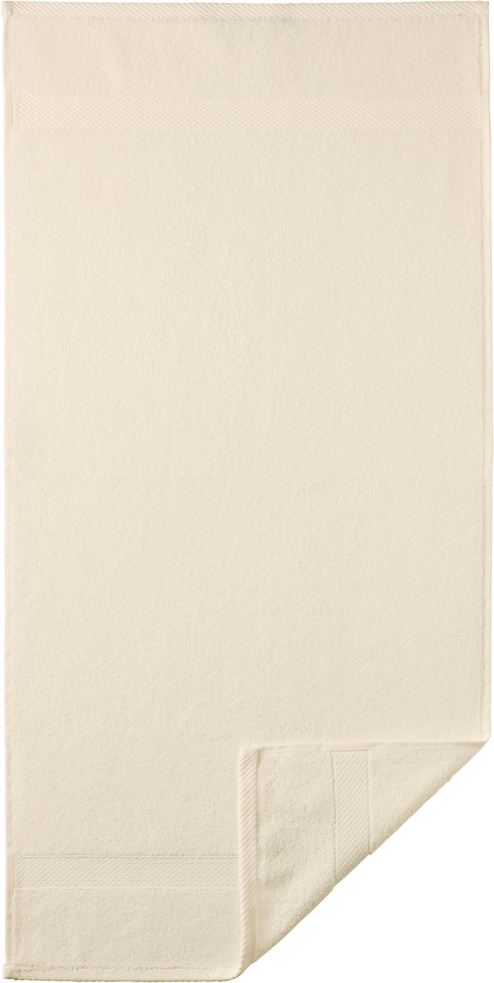 Egeria Handtücher "Diamant" Uni Programm mit schmaler Bordüre, 100 % Baumwo günstig online kaufen
