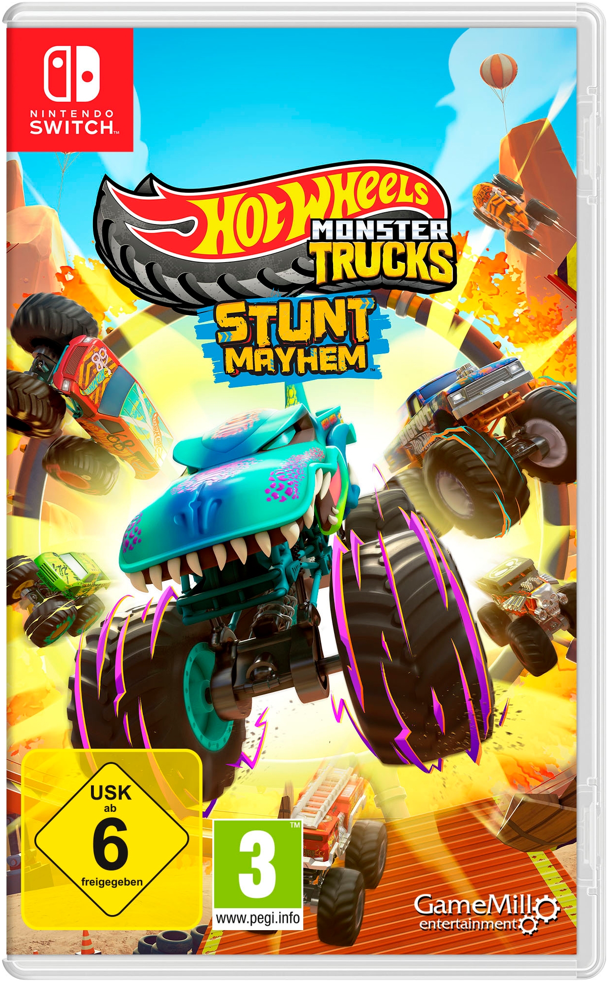 Spielesoftware »Hot Wheels Monster Trucks: Stunt Mayhem«, Nintendo Switch