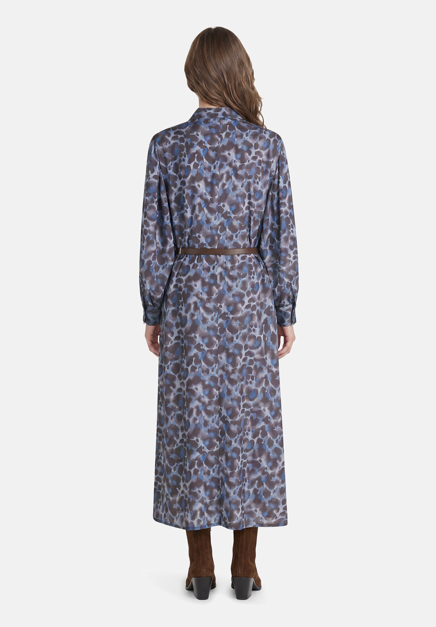 Betty Barclay Hemdblusenkleid »Damen mit Bindegürtel« Nahttasche