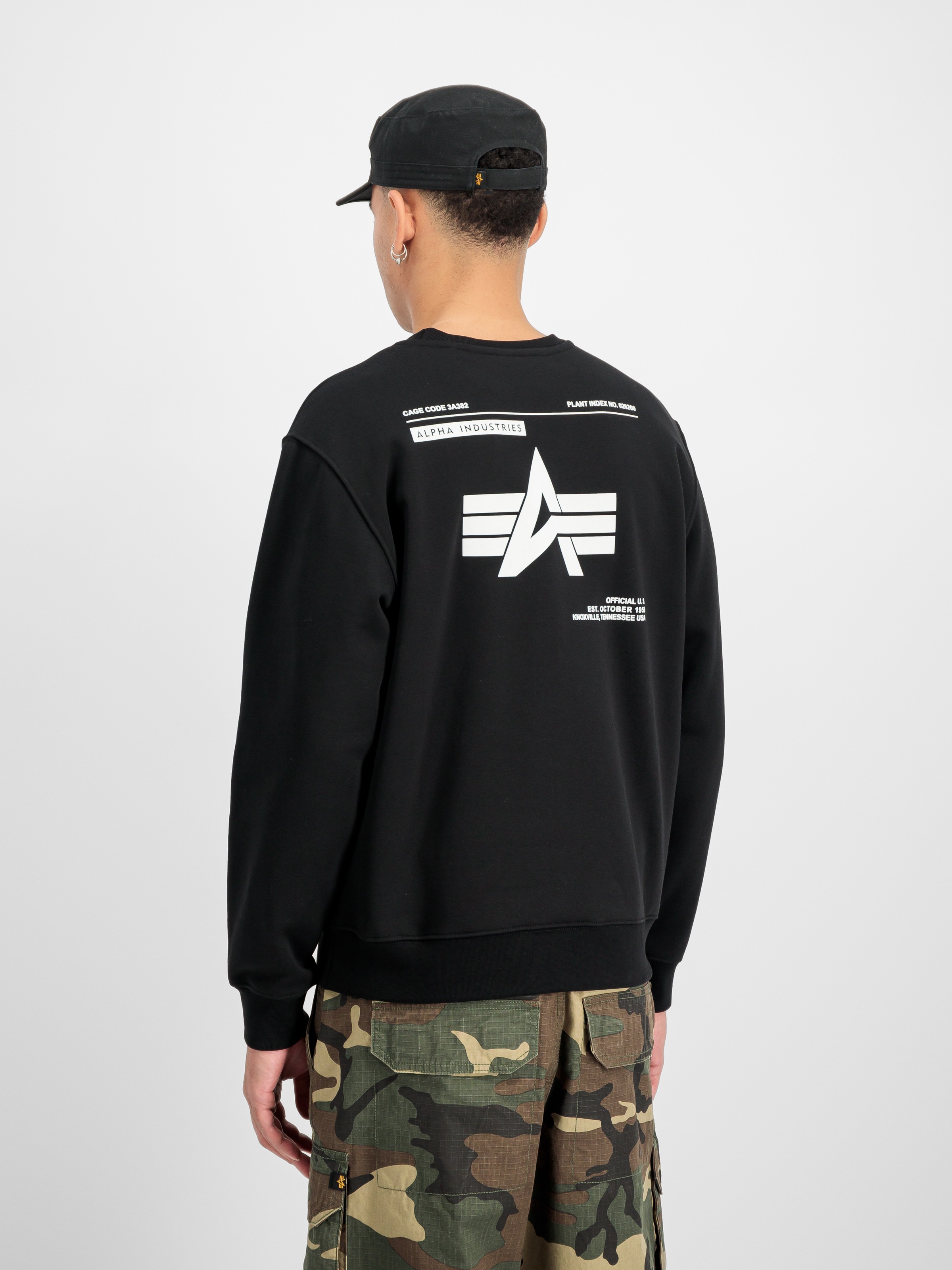 Alpha Industries Sweatshirt "Label Sweater BP" günstig online kaufen