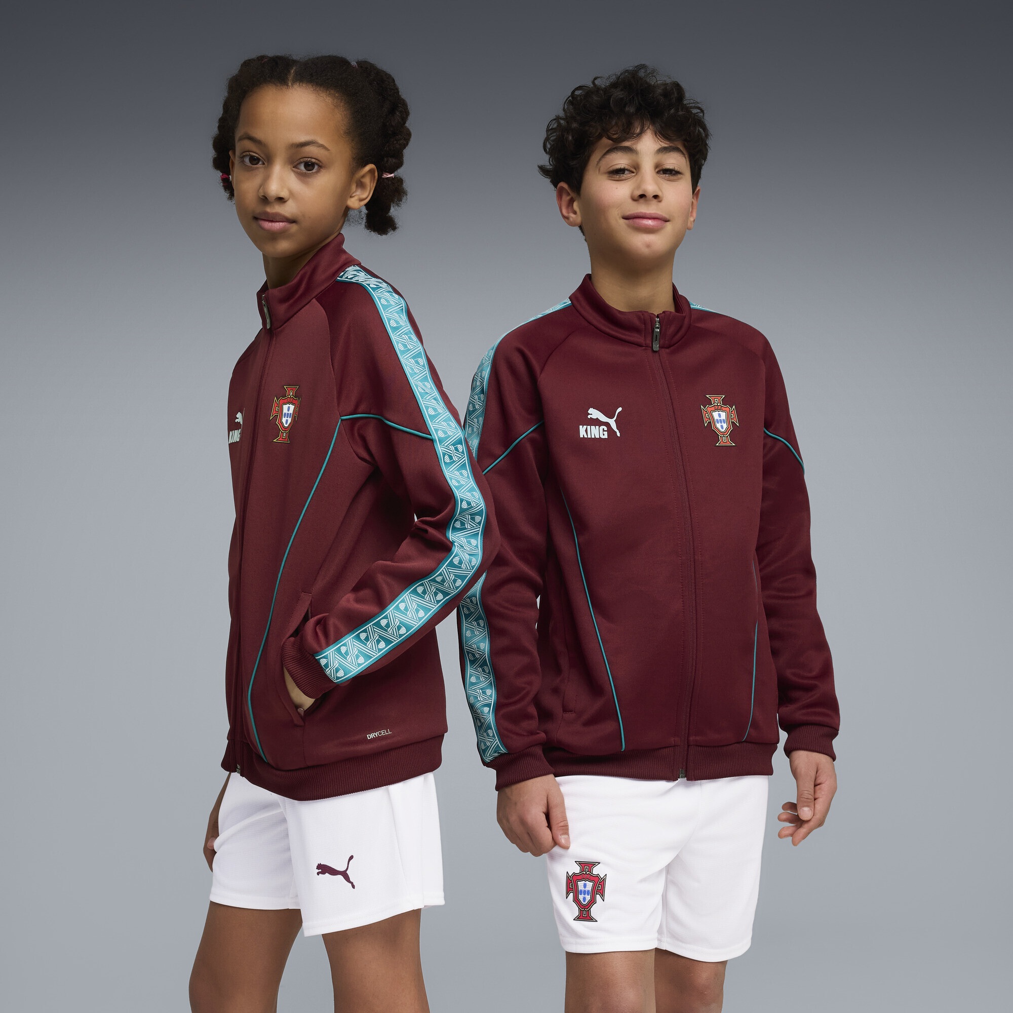 PUMA Sweatjacke »Portugal KING Anthem Jacke Jugendliche«