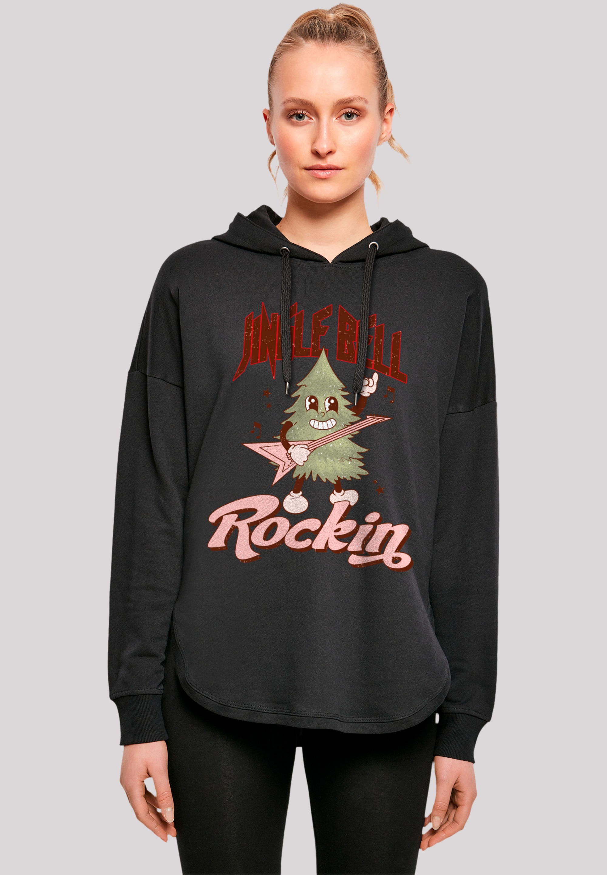 F4NT4STIC Megztinis su gobtuvu »Jingle Bell Rock...
