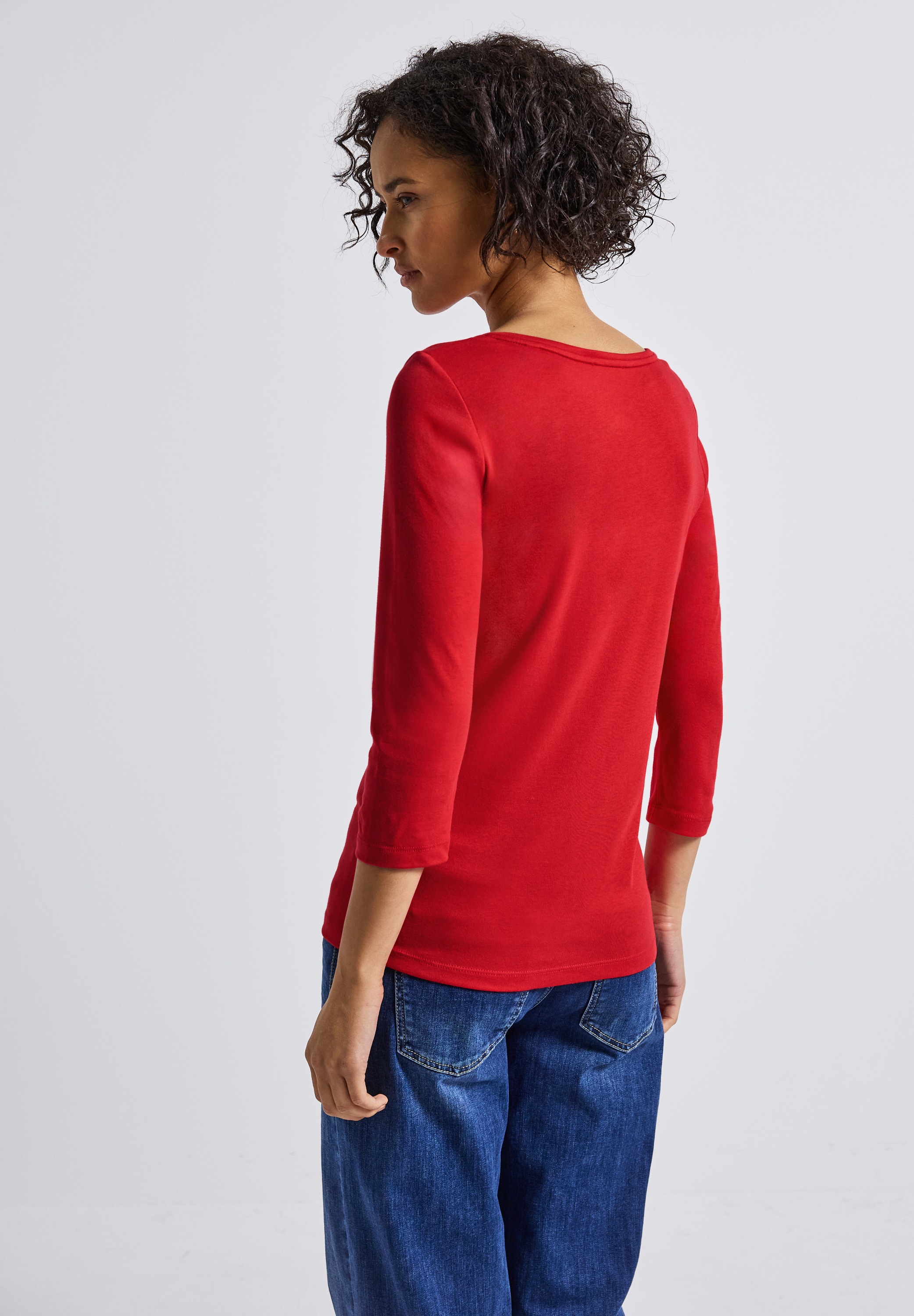 STREET ONE 3/4-Arm-Shirt, mit 3/4 Ärmeln