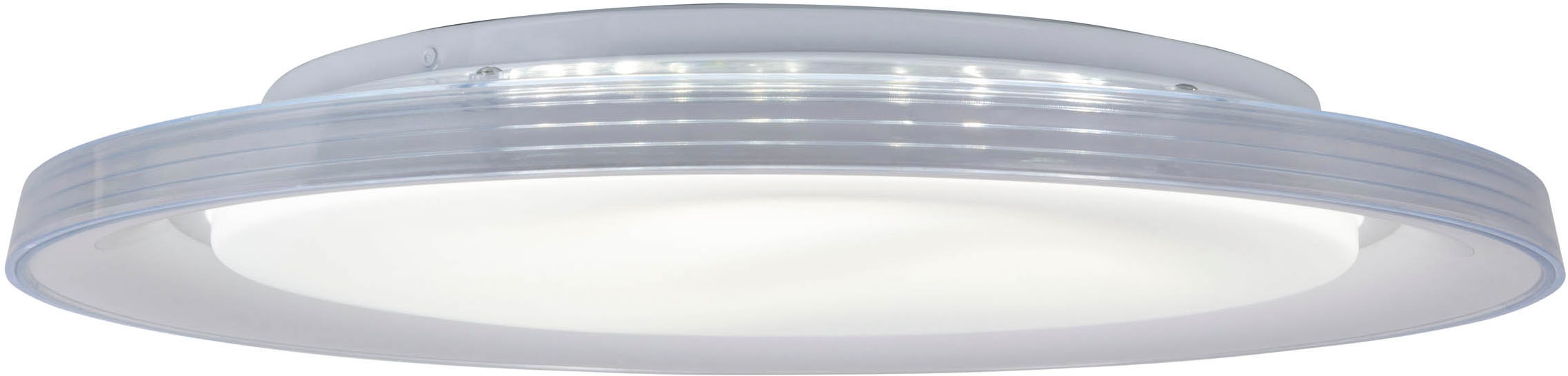 näve LED Deckenleuchte »Claire«, 1 flammig, Leuchtmittel LED-Modul | LED wechselbar, CCT, Memory, Nachtlicht, dimmbar per Infrarot-Fernbedienung inkl.